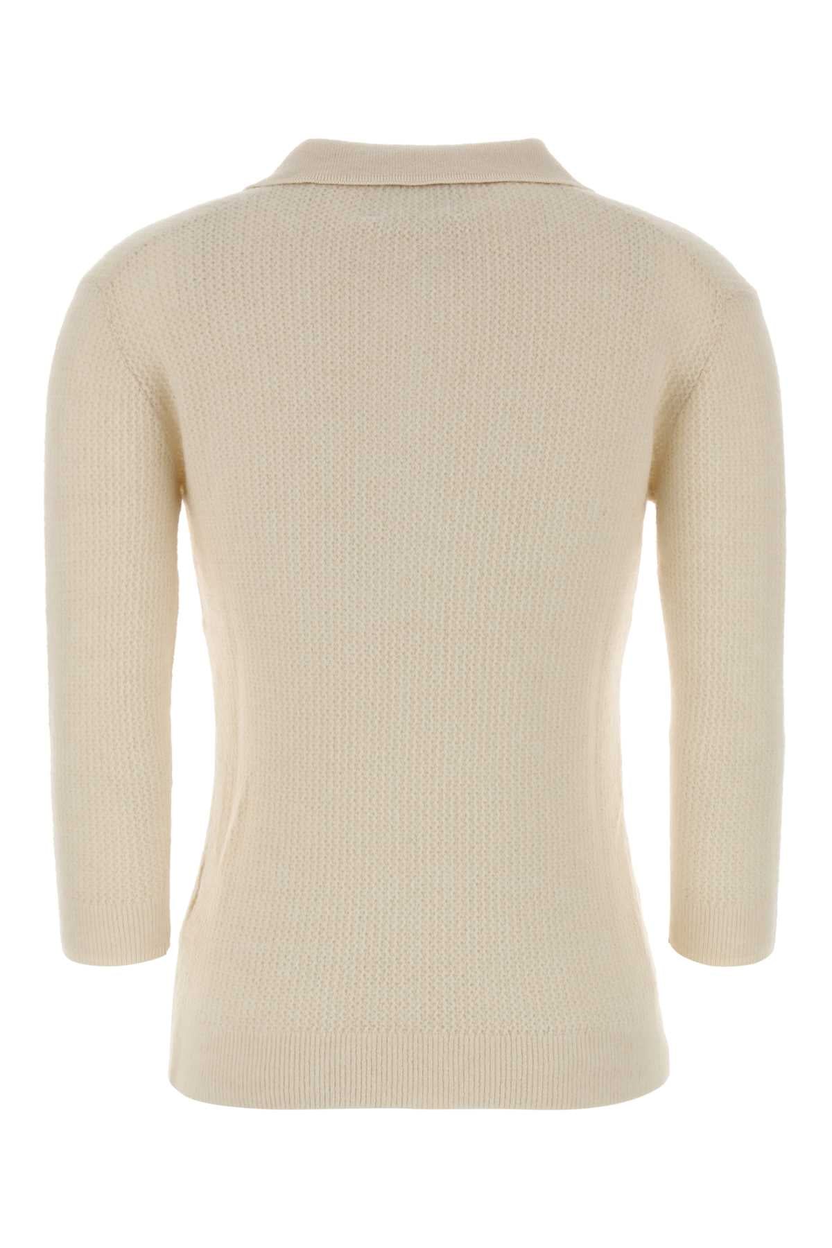 Isabel Marant Etoile Women Ivory Alpaca Blend Nathalie Sweater ISABEL MARANT ETOILE