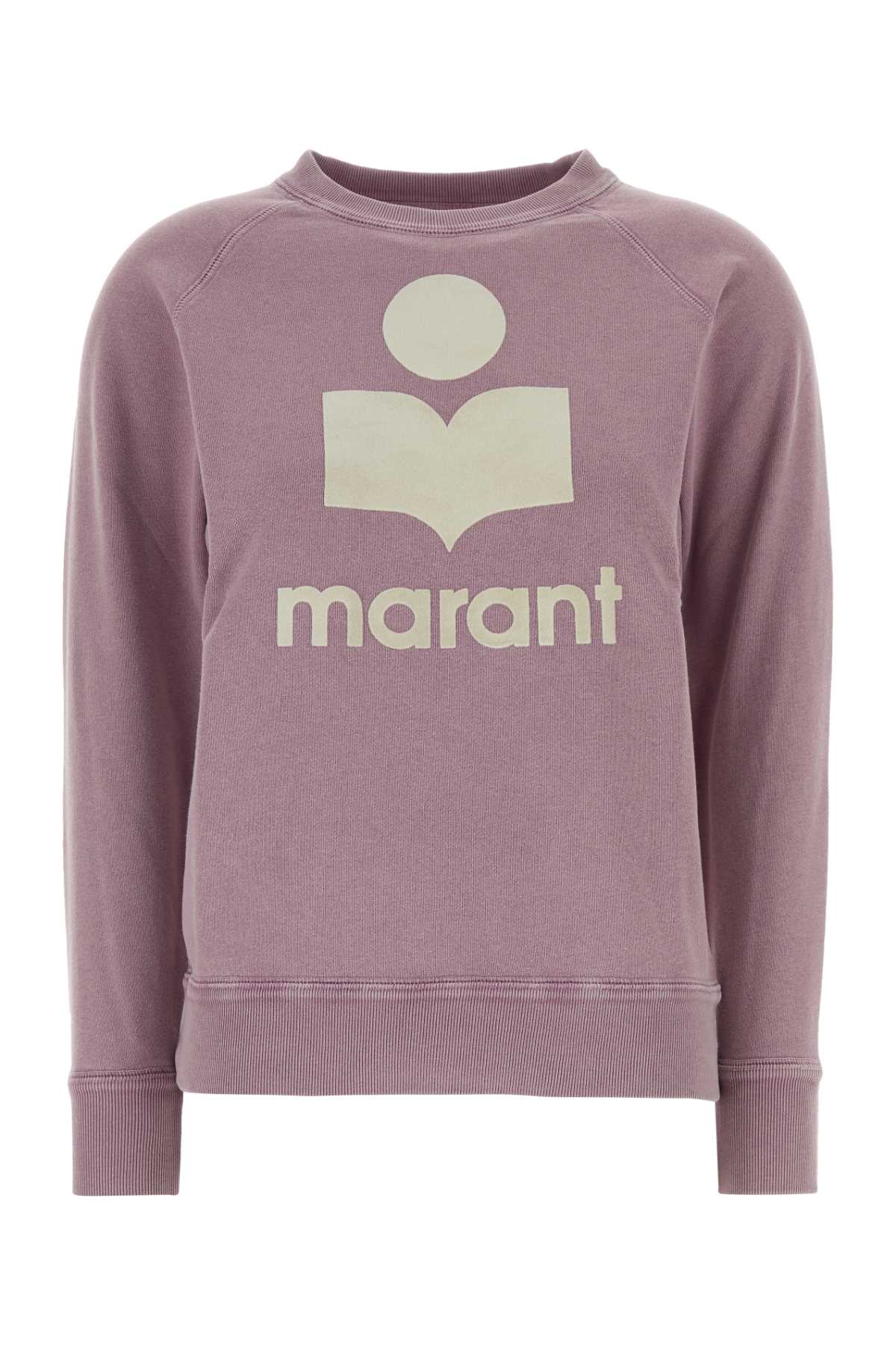 Isabel Marant Etoile Women Lilac Cotton Blend Millyny Sweatshirt ISABEL MARANT ETOILE