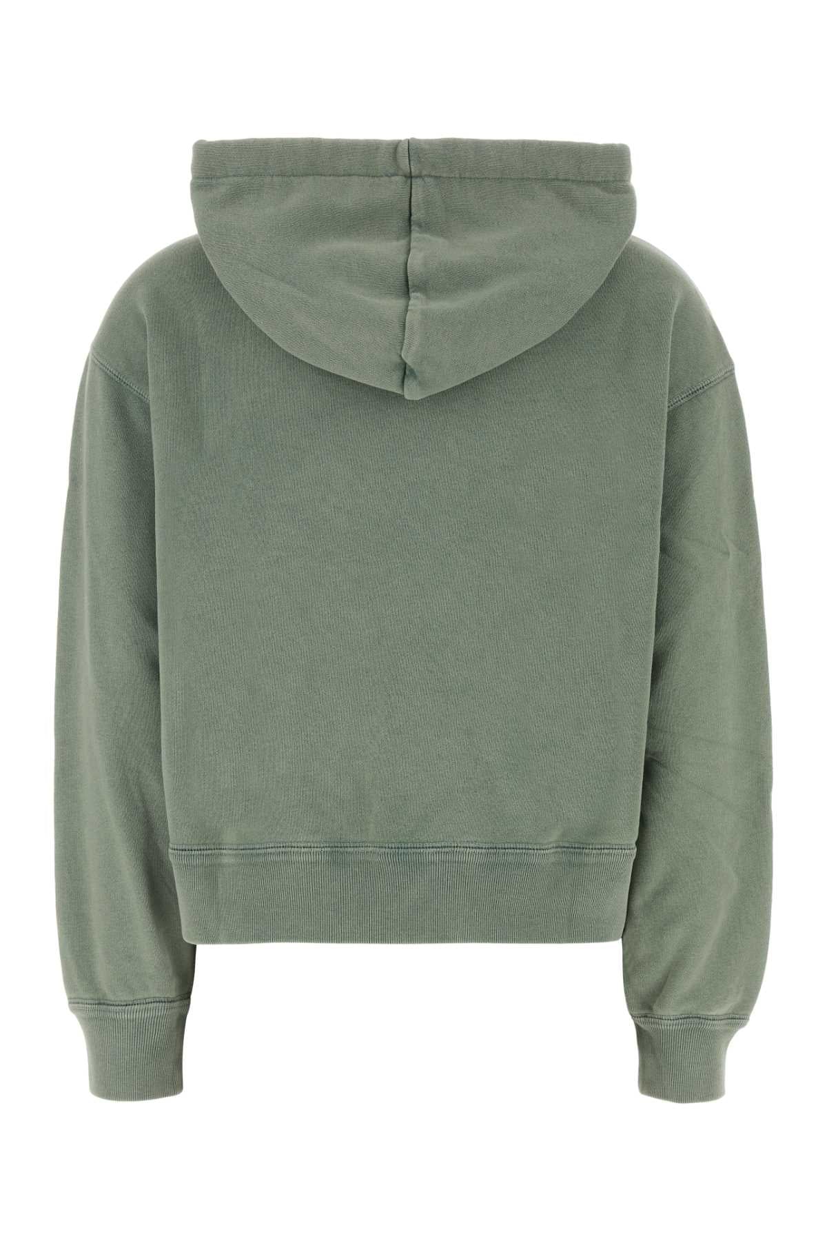 Isabel Marant Etoile Women Sage Green Cotton Blend Salmy Sweatshirt ISABEL MARANT ETOILE