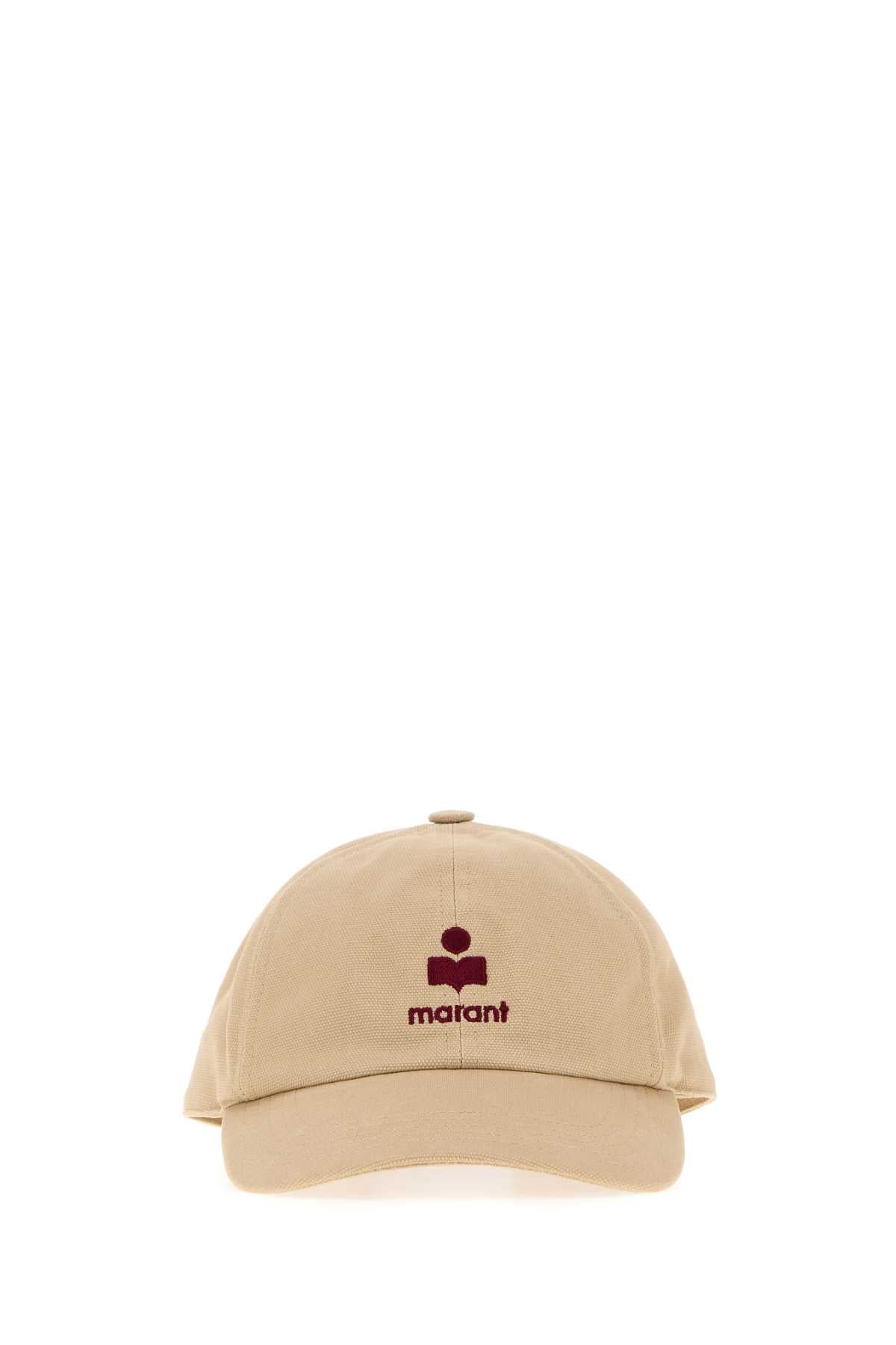 Isabel Marant Women Sand Cotton Tomas Baseball Cap
