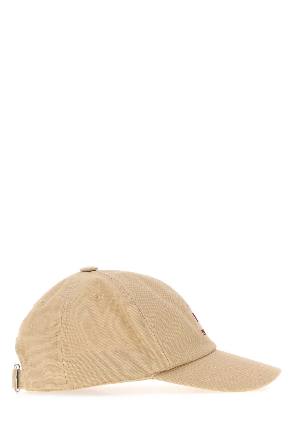 Isabel Marant Women Sand Cotton Tomas Baseball Cap