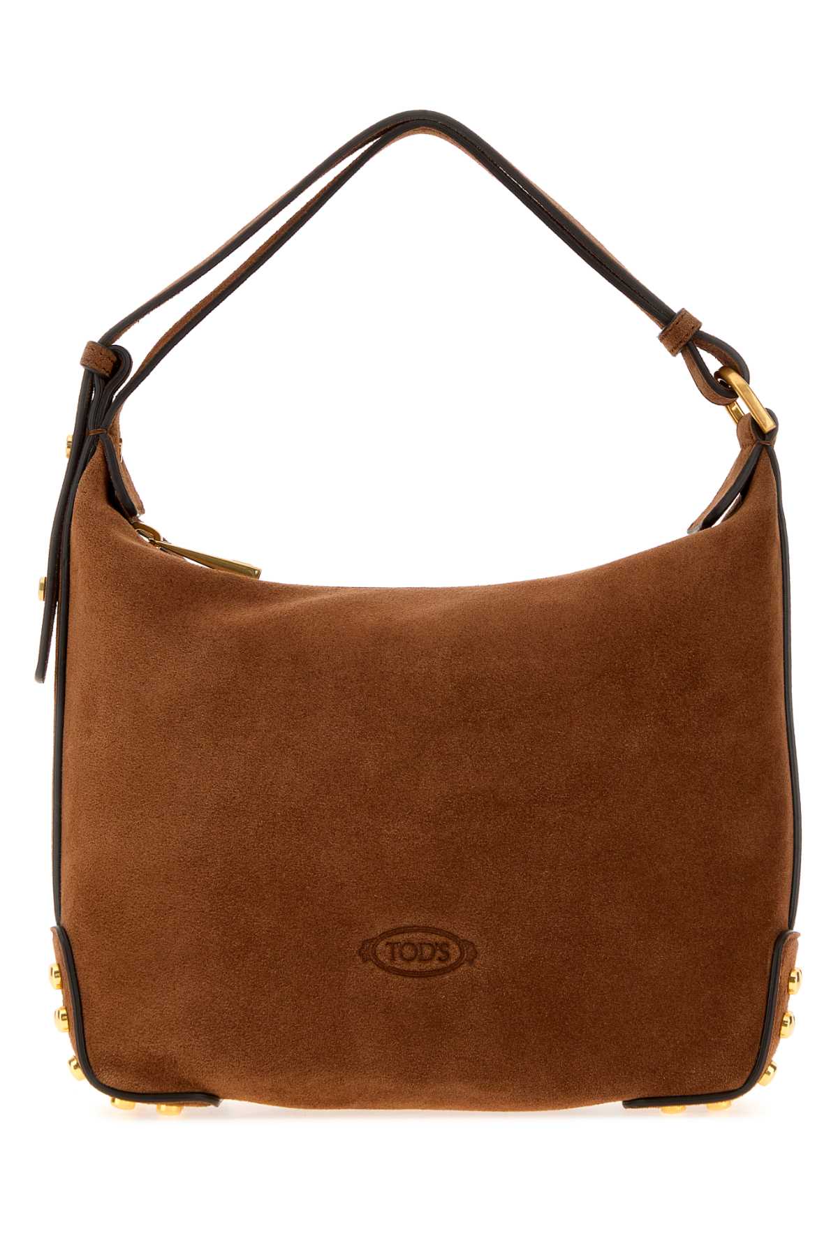 Tod's Women Brown Suede Mini Shoulder Bag TOD'S