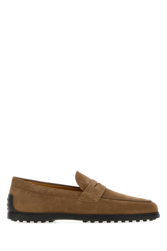 Tod's Men Biscuit Suede Loafers TOD'S