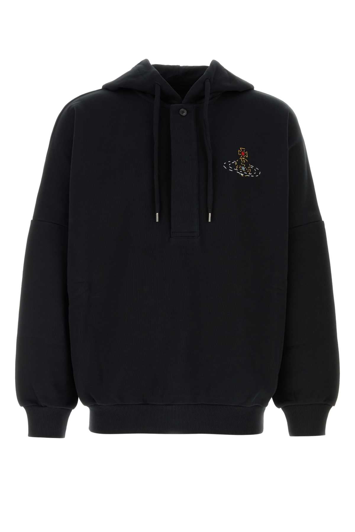 Vivienne Westwood Men Black Cotton Sweatshirt VIVIENNE WESTWOOD