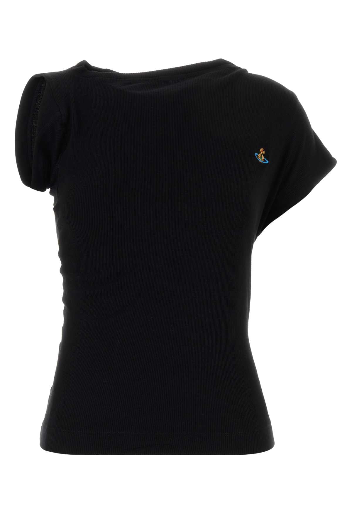 Vivienne Westwood Women Black Cotton Hebo Top VIVIENNE WESTWOOD