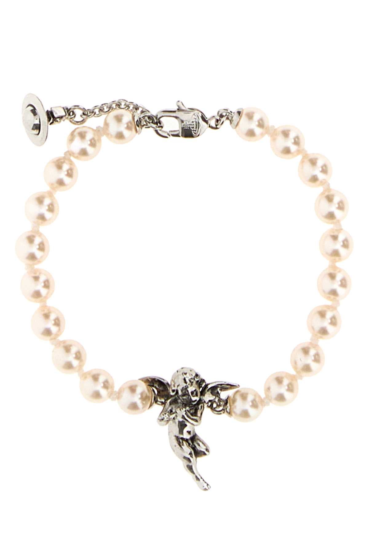 Vivienne Westwood Women Ivory Pearls Putti Bracelet VIVIENNE WESTWOOD