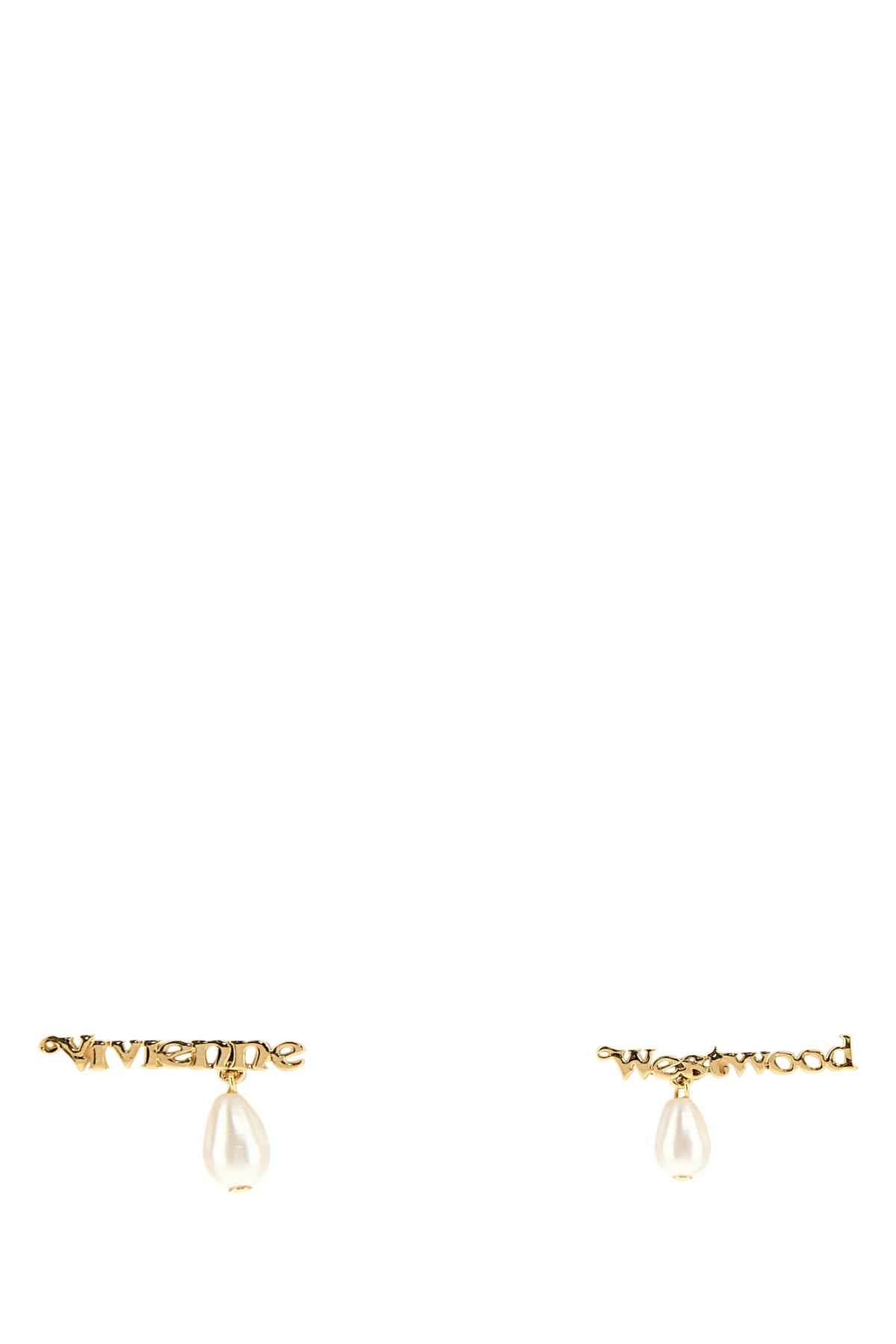 Vivienne Westwood Women Gold Metal Amelia Earrings VIVIENNE WESTWOOD