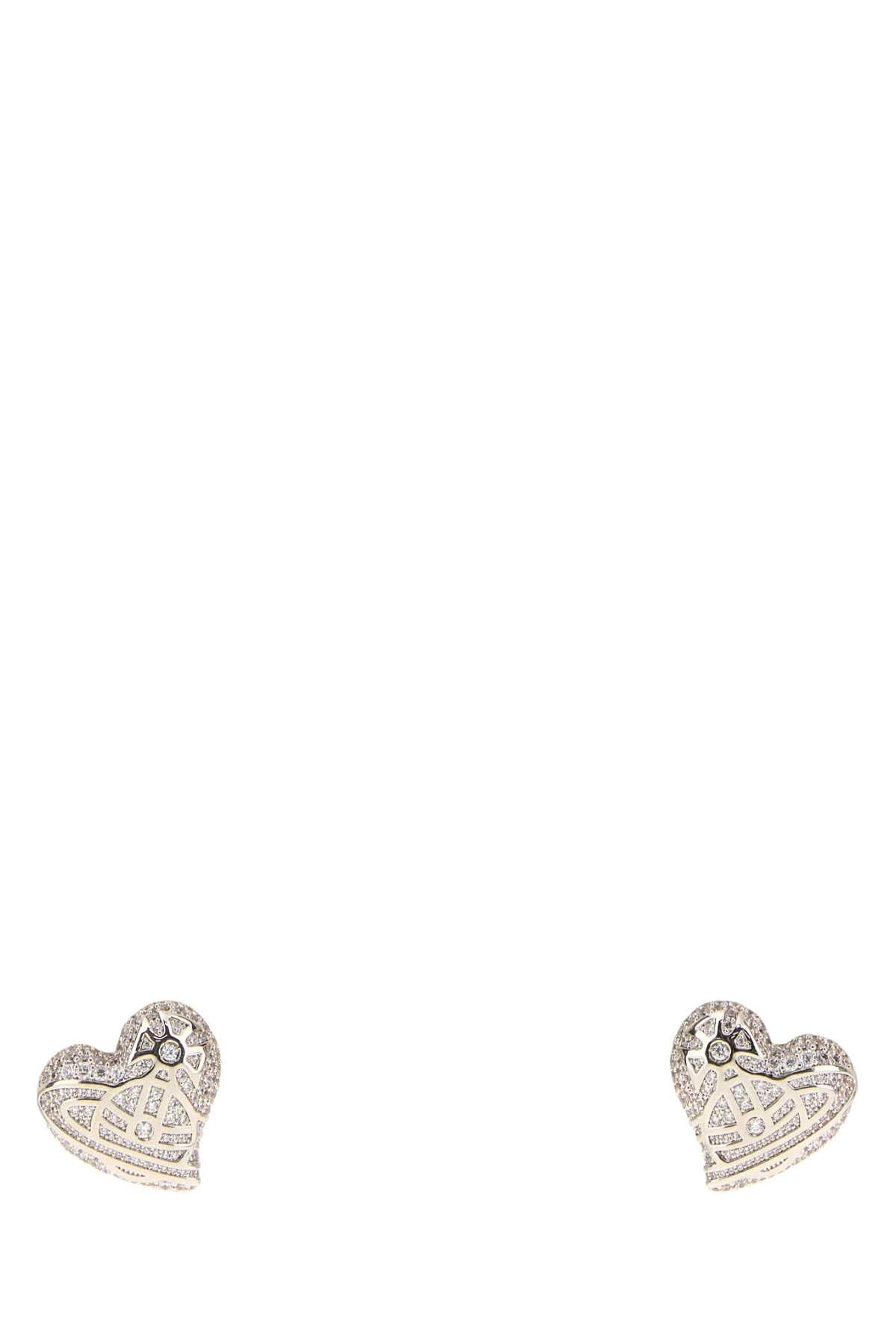 Vivienne Westwood Women Silver Metal Evangeline Earrings VIVIENNE WESTWOOD