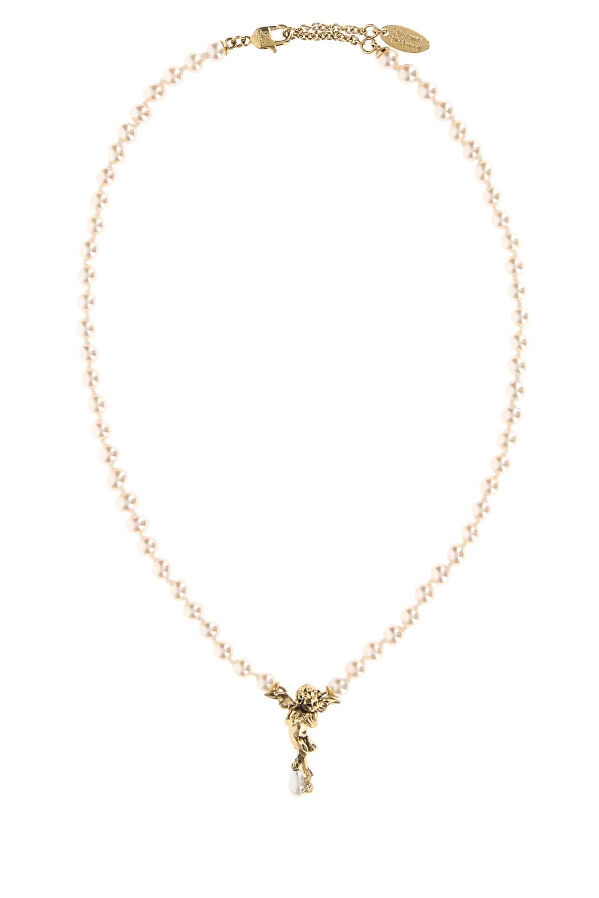 Vivienne Westwood Women Putti Pearl Necklace VIVIENNE WESTWOOD