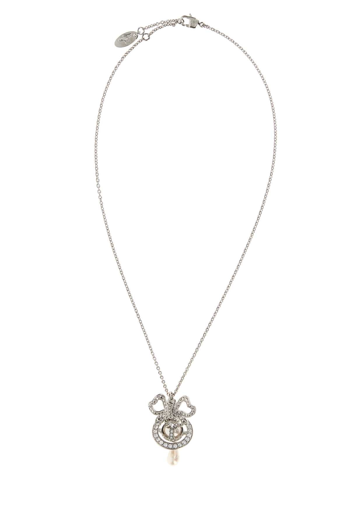Vivienne Westwood Women Silver Metal Rigoberta Necklace VIVIENNE WESTWOOD