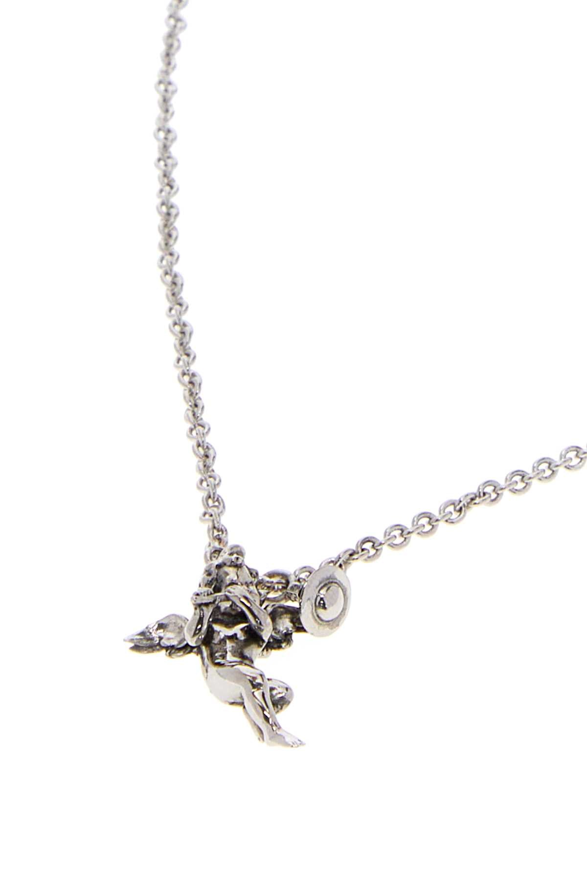 Vivienne Westwood Women Silver Metal Putti Necklace VIVIENNE WESTWOOD