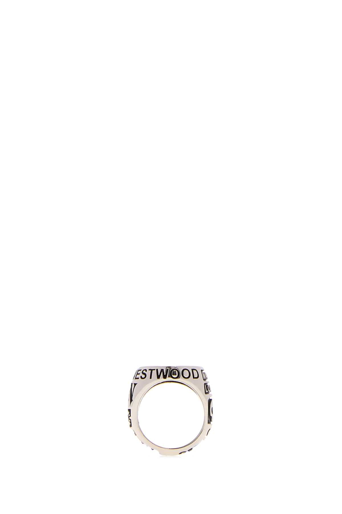 Vivienne Westwood Women Silver Metal Lancelot Chevalier Ring VIVIENNE WESTWOOD
