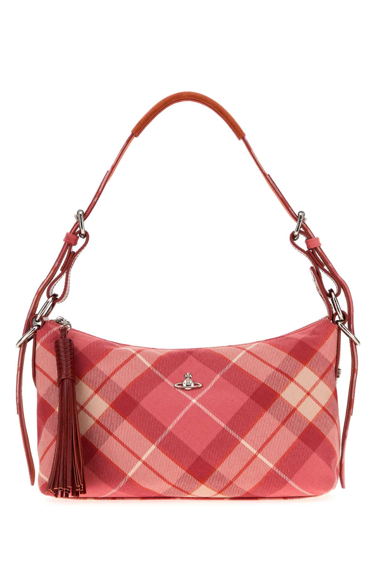 Vivienne Westwood Women Embroidered Fabric Emma Shoulder Bag VIVIENNE WESTWOOD