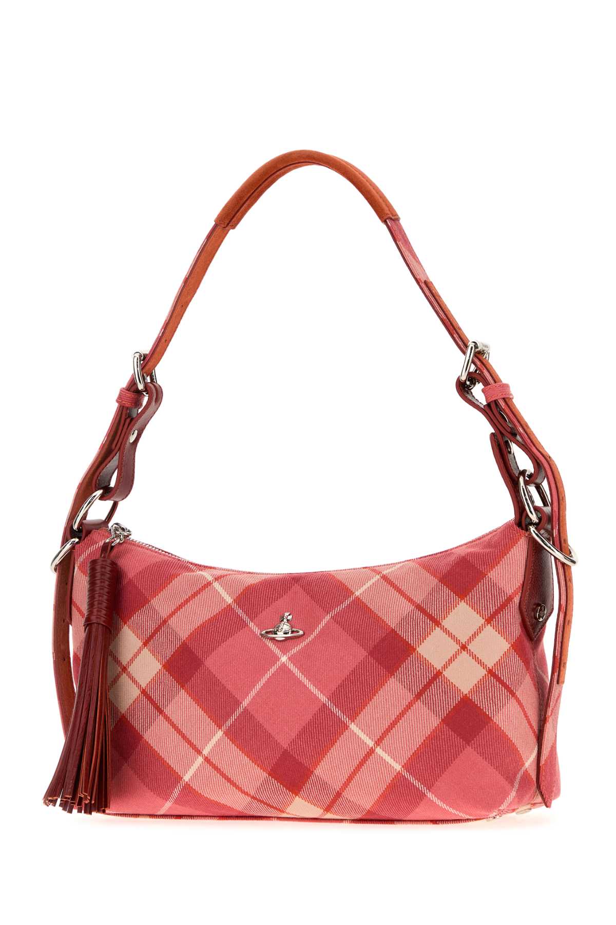 Vivienne Westwood Women Embroidered Fabric Emma Shoulder Bag VIVIENNE WESTWOOD