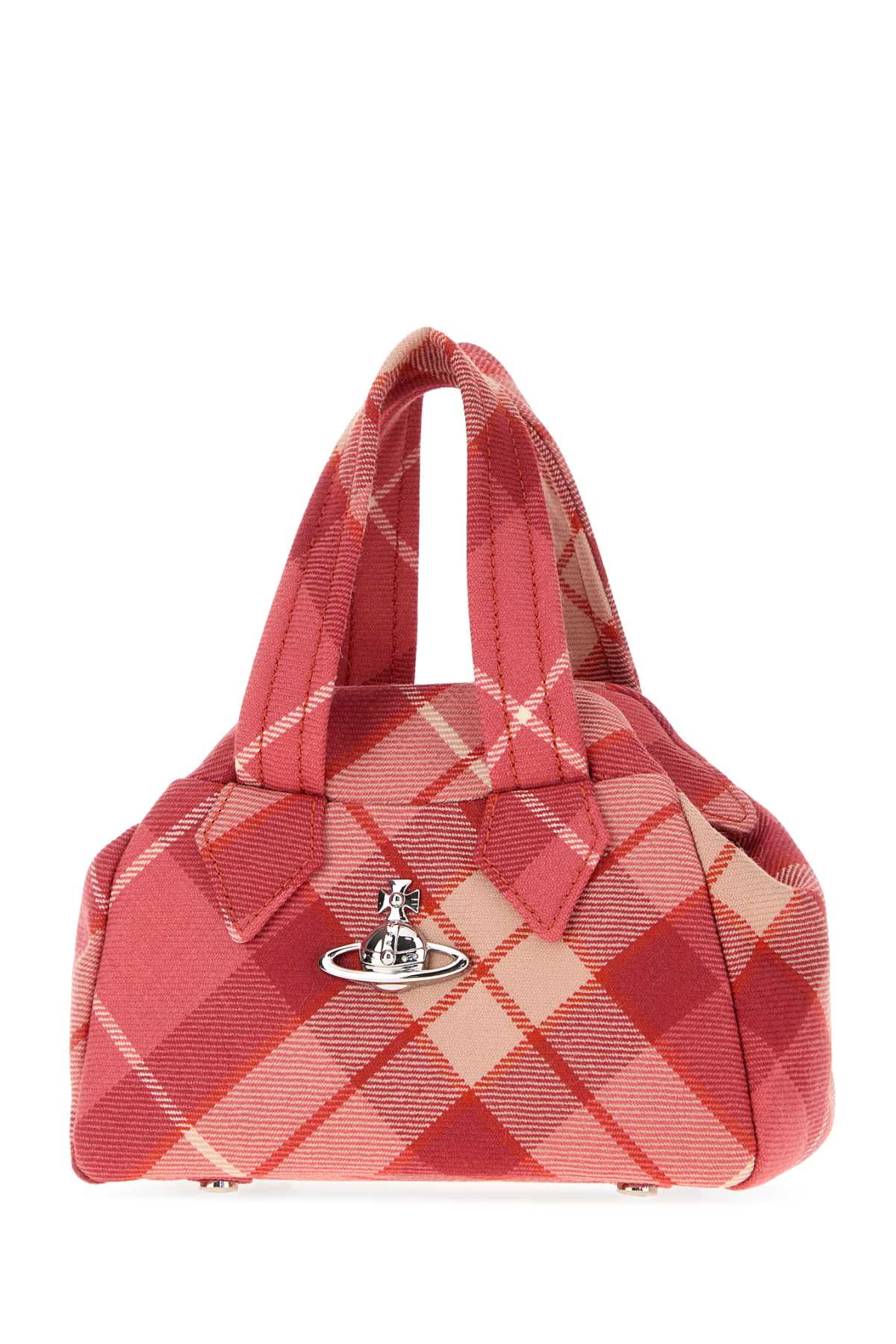 Vivienne Westwood Women Embroidered Fabric Yasmine Handbag VIVIENNE WESTWOOD