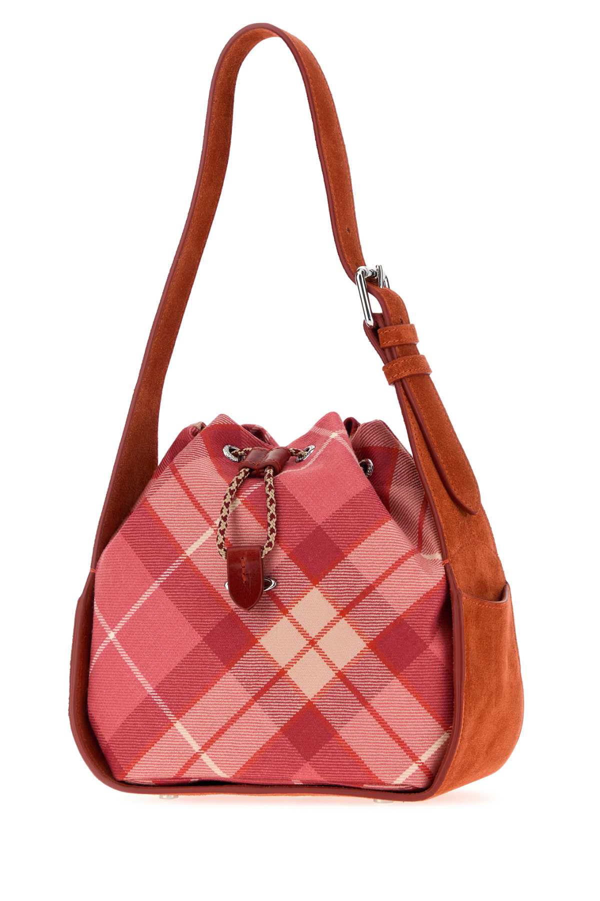 Vivienne Westwood Women Embroidered Fabric Anita Bucket Bag VIVIENNE WESTWOOD