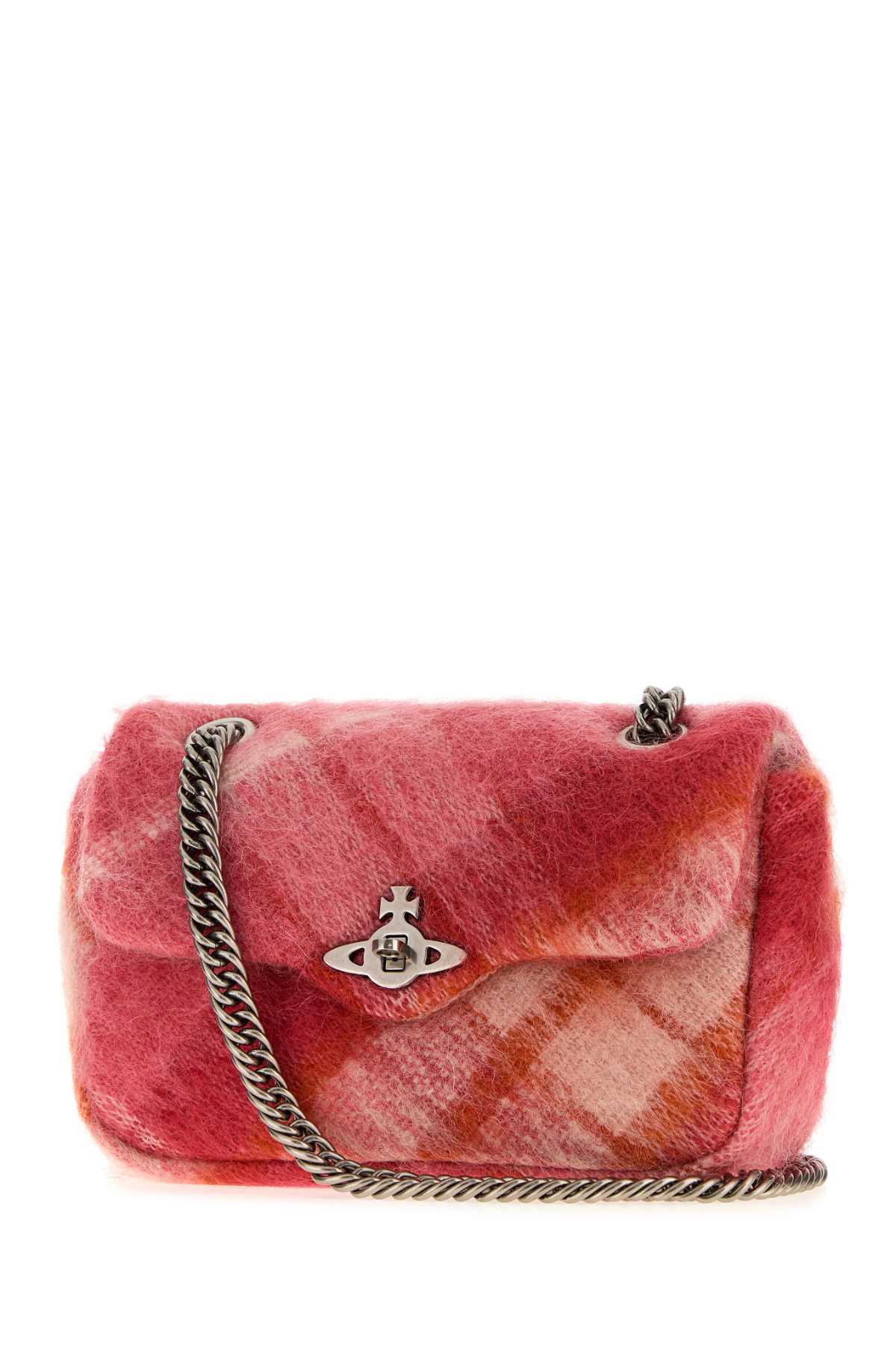 Vivienne Westwood Women Embroidered Fabric Anita Shoulder Bag VIVIENNE WESTWOOD