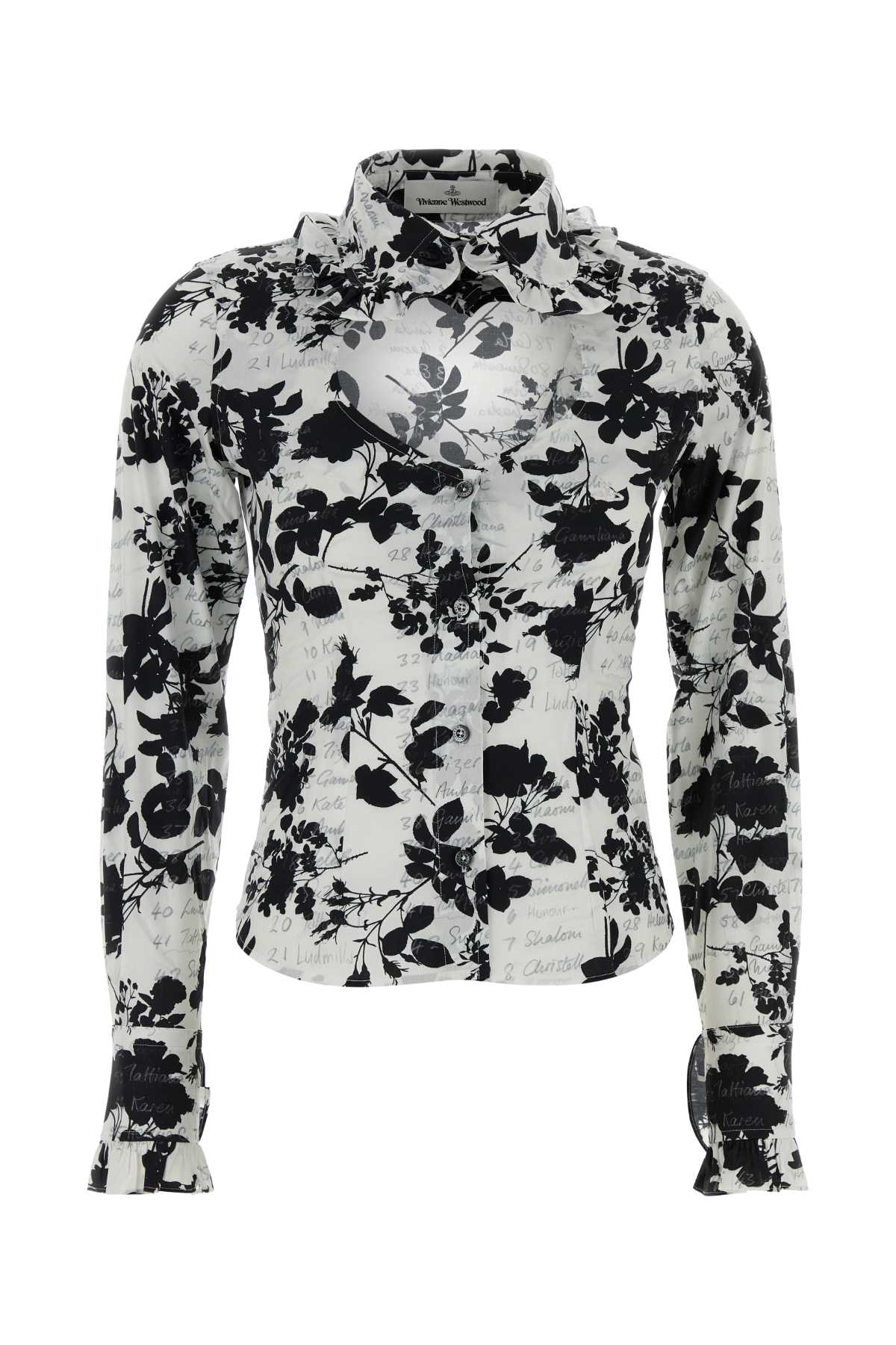 Vivienne Westwood Women Printed Poplin Toulouse Shirt VIVIENNE WESTWOOD