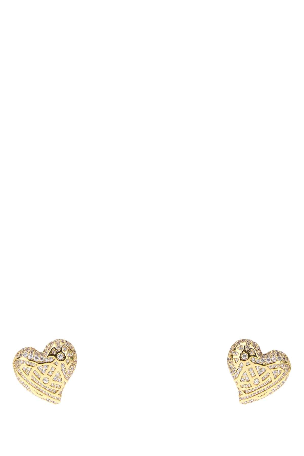 Vivienne Westwood Women Gold Metal Evangeline Earrings VIVIENNE WESTWOOD