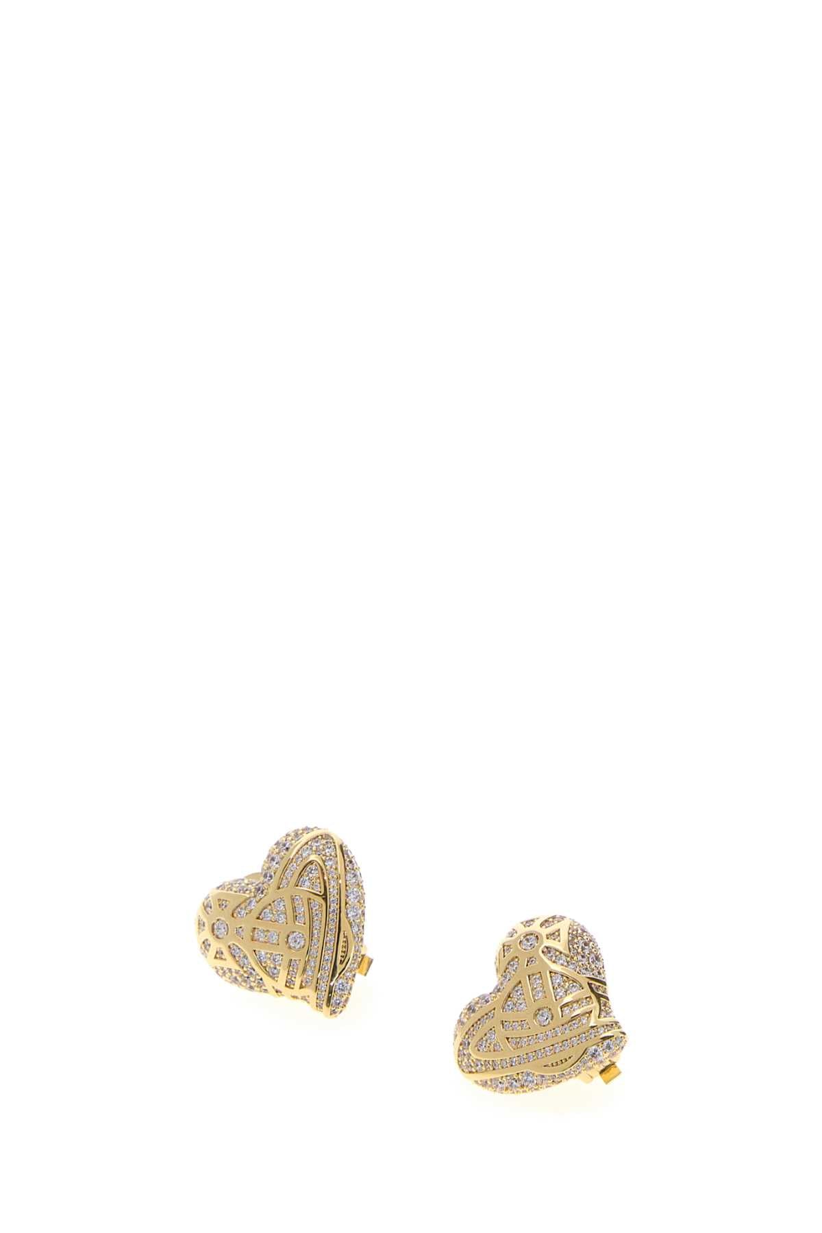 Vivienne Westwood Women Gold Metal Evangeline Earrings VIVIENNE WESTWOOD