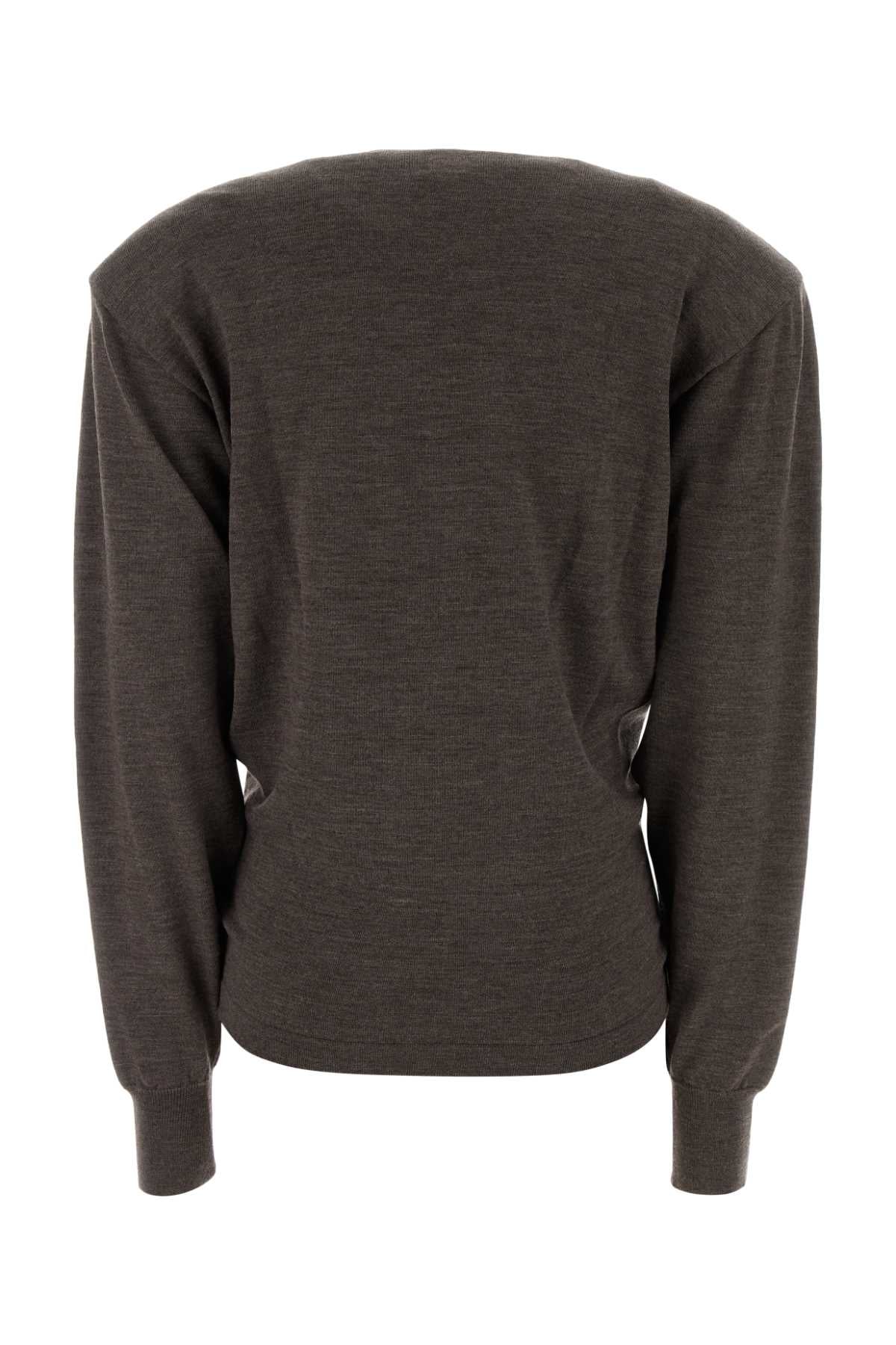 Magda Butrym Women Mud Wool Sweater MAGDA BUTRYM