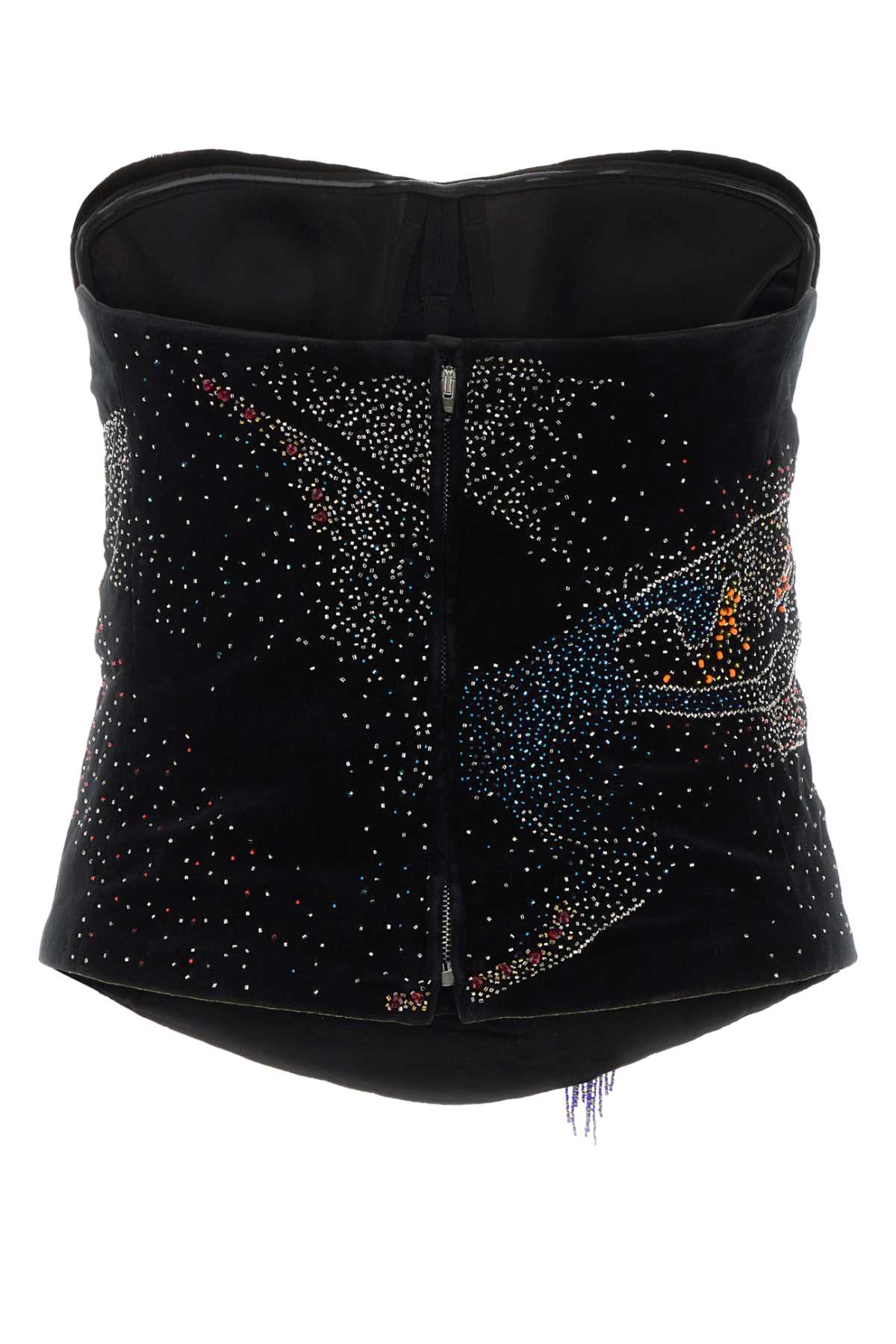 Isabel Marant Women Embellished Velvet Jiska Bodice ISABEL MARANT