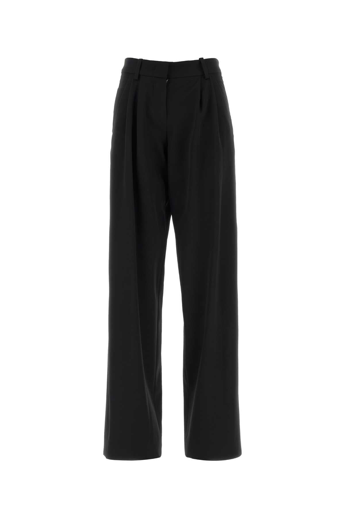 Isabel Marant Women Black Wool Lyda Palazzo Pant ISABEL MARANT