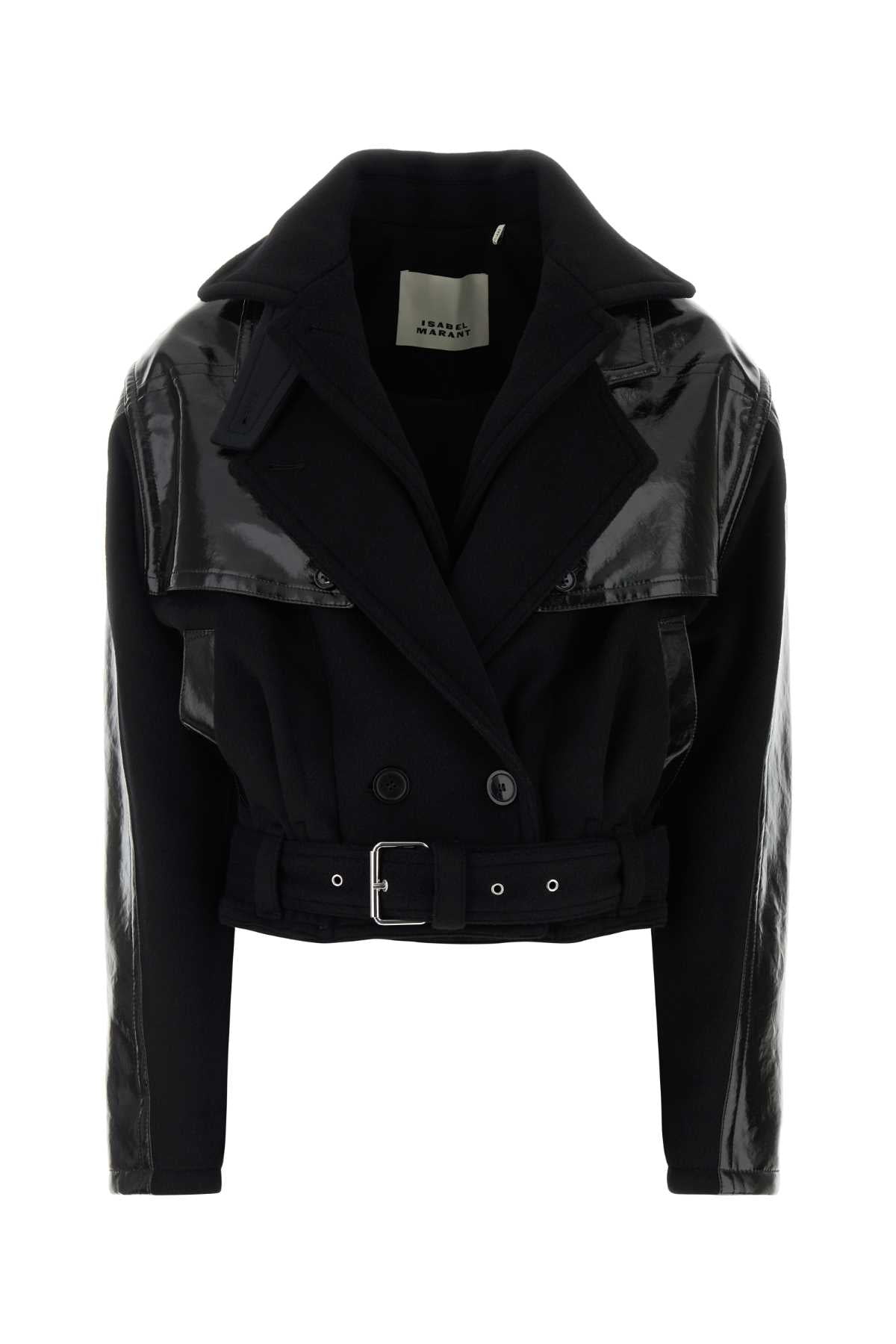Isabel Marant Women Black Wool Blend Epia Jacket ISABEL MARANT