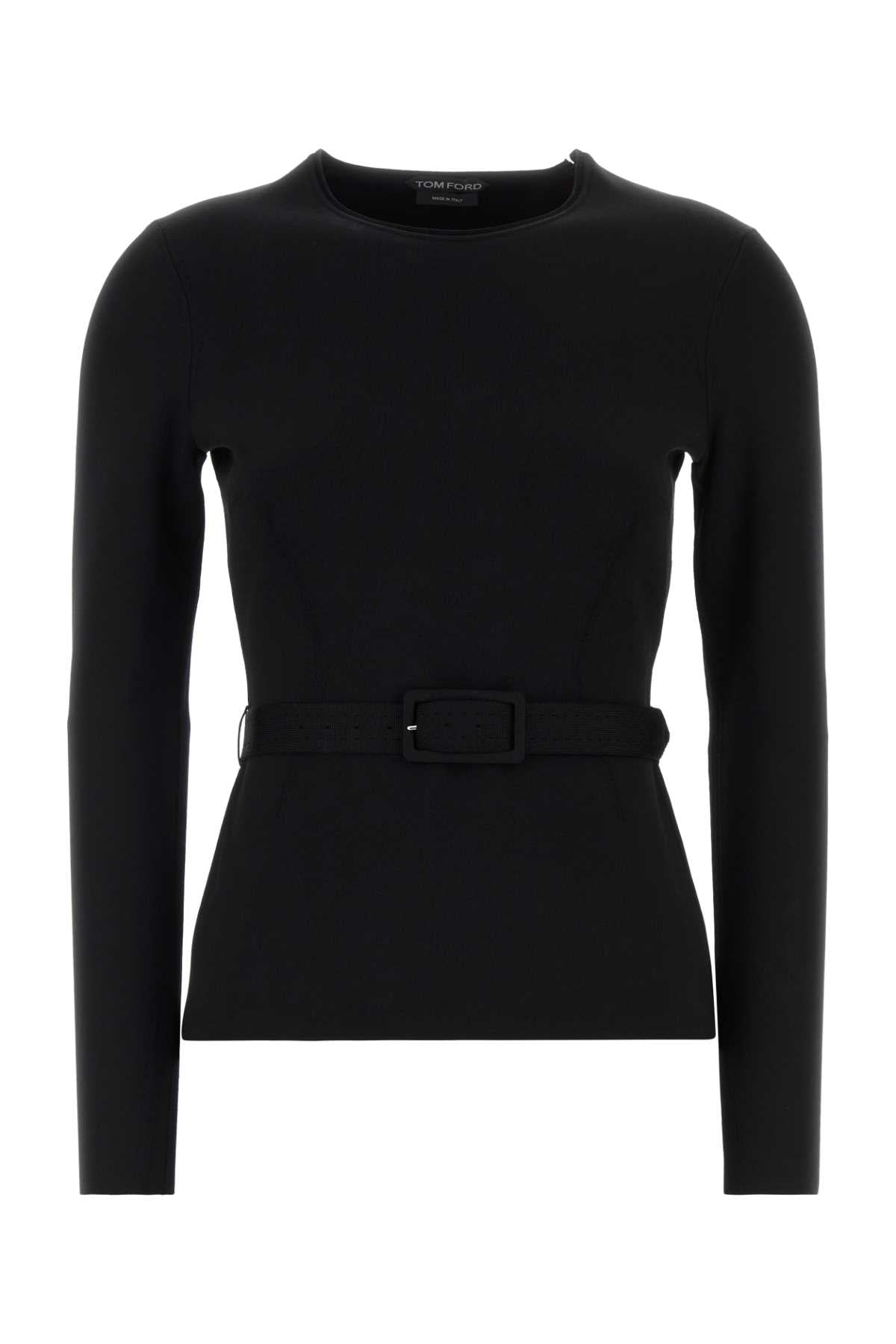 Tom Ford Women Black Tech Fabric Top TOM FORD