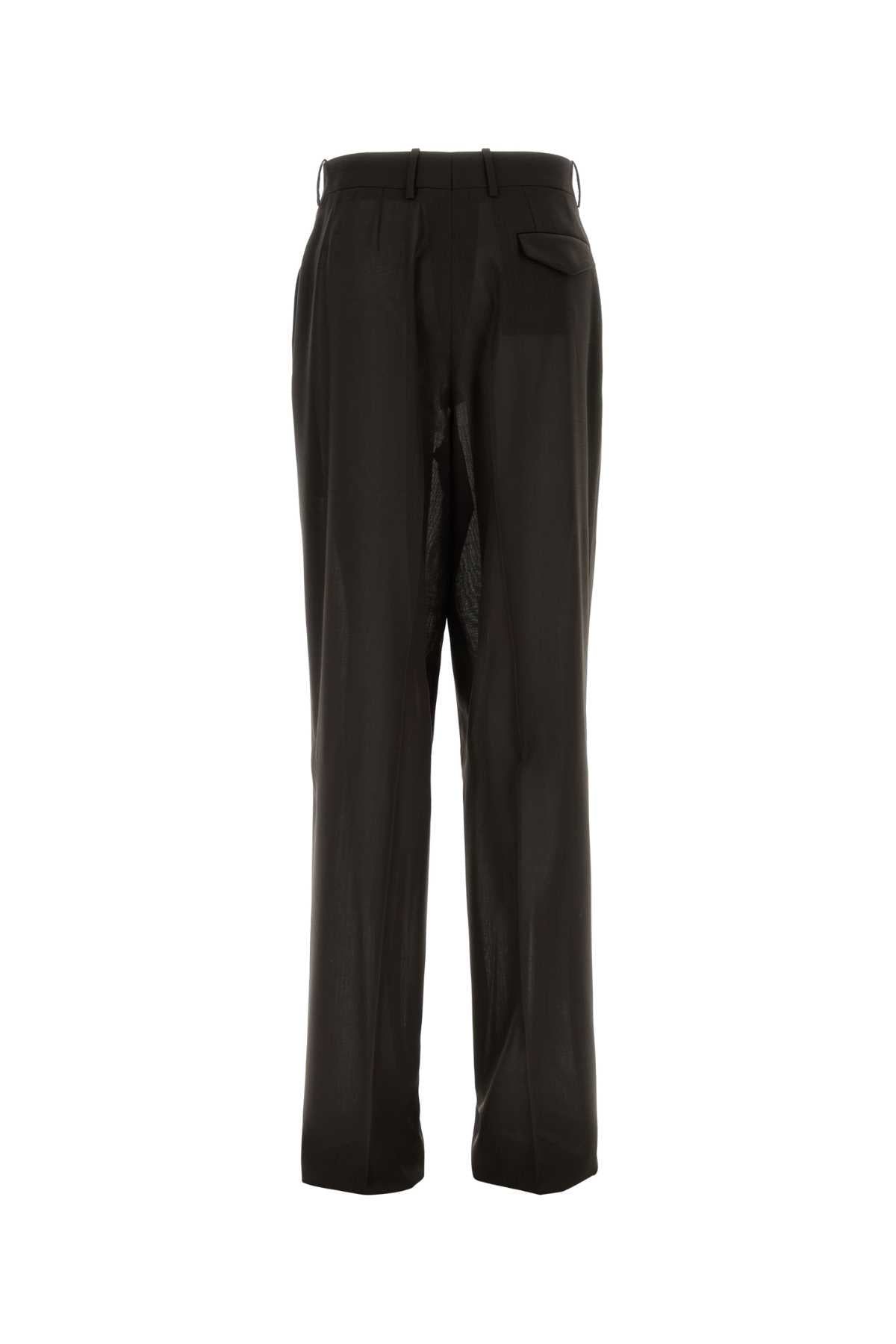 Tom Ford Women Light Virgin Wool Tailored Wide Leg Pleated Straig TOM FORD