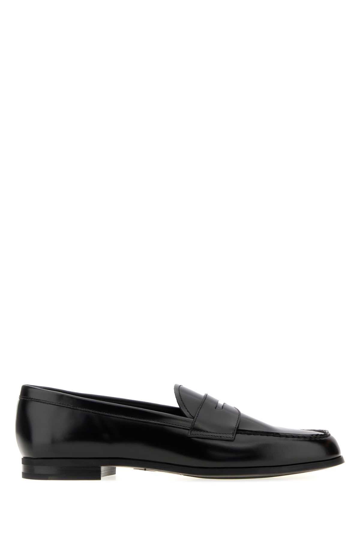 Church's Women Black Leather Natalie Loafers CHURCH'S