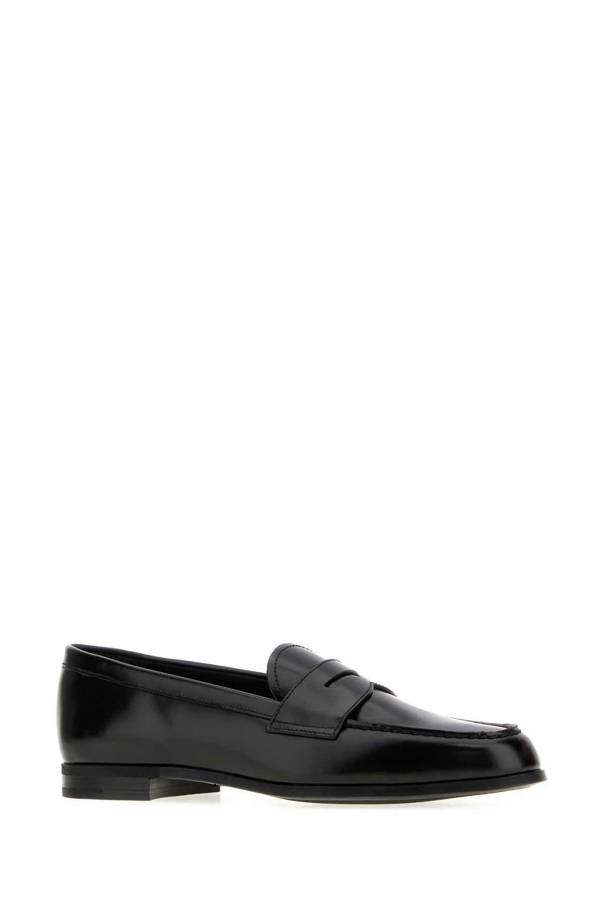 Church's Women Black Leather Natalie Loafers CHURCH'S