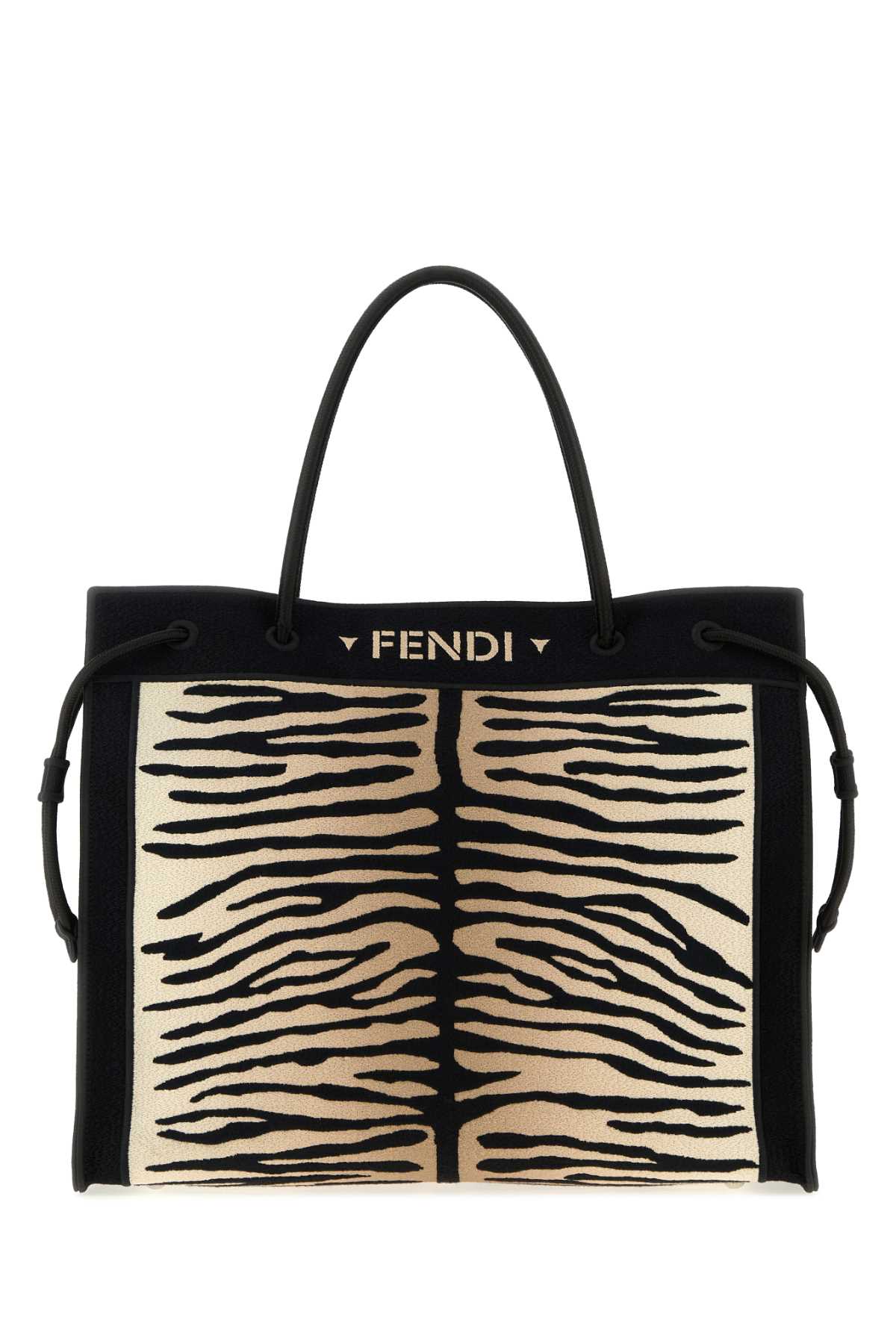 Fendi Women Embroidered Fabric Magic Shopping Bag FENDI