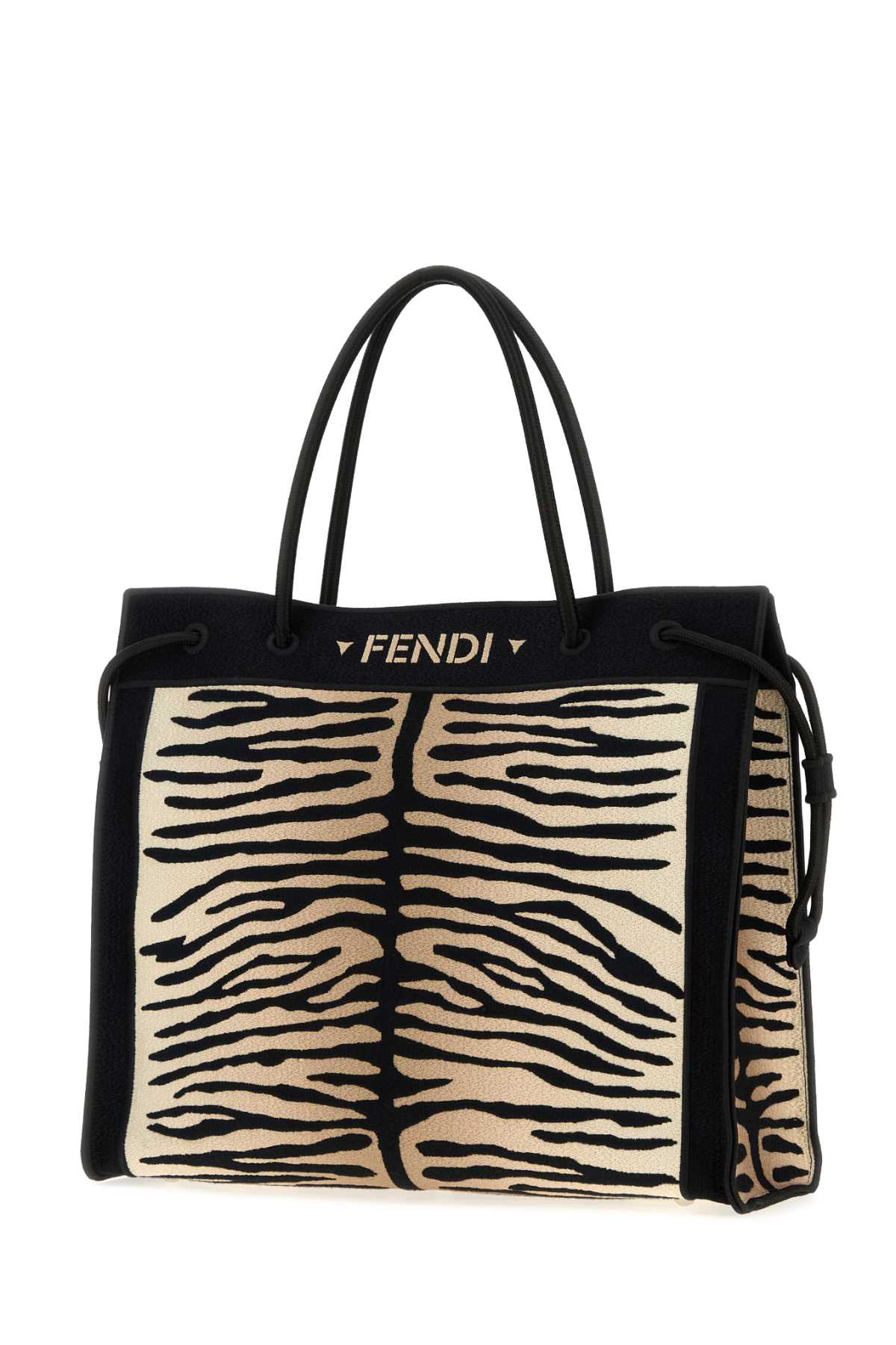 Fendi Women Embroidered Fabric Magic Shopping Bag FENDI
