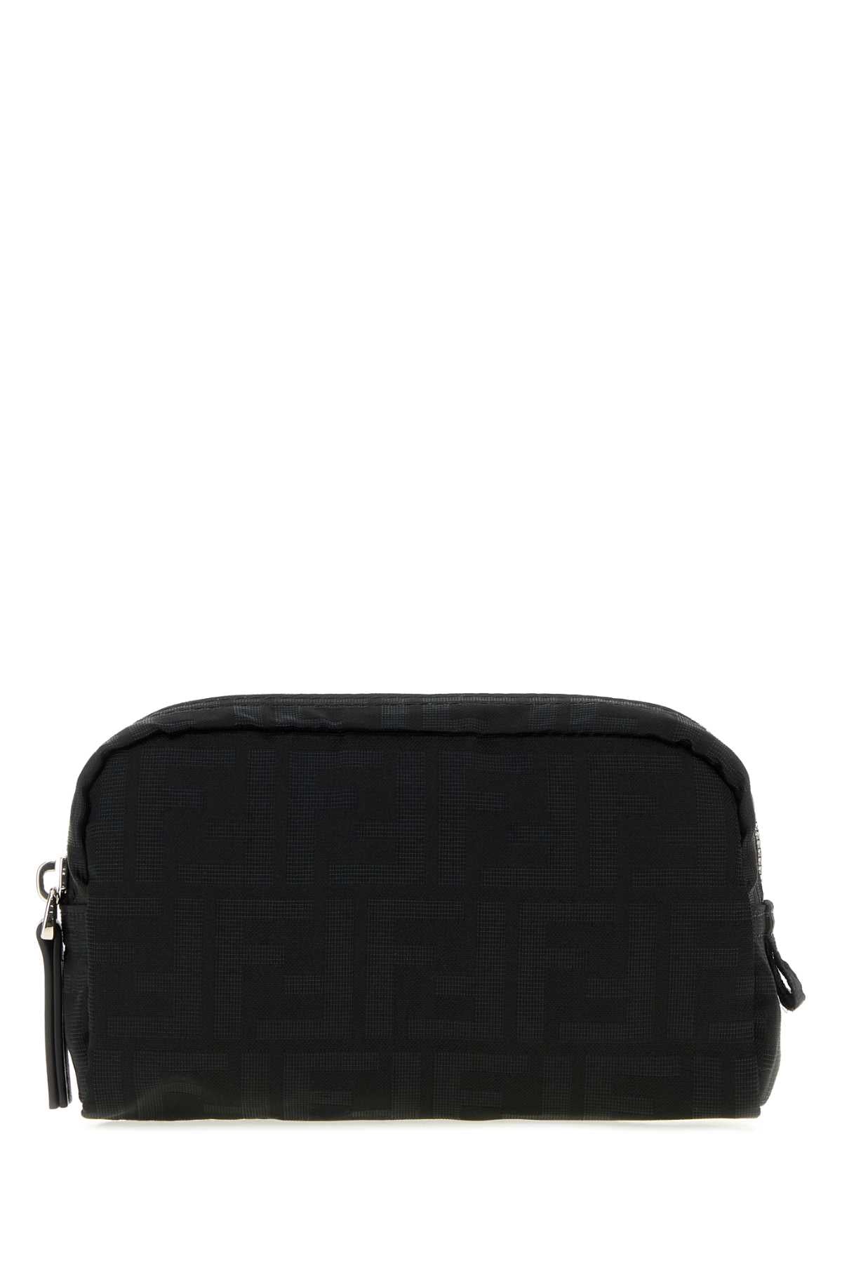 Fendi Men Embroidered Fabric Micro Beauty Case FENDI