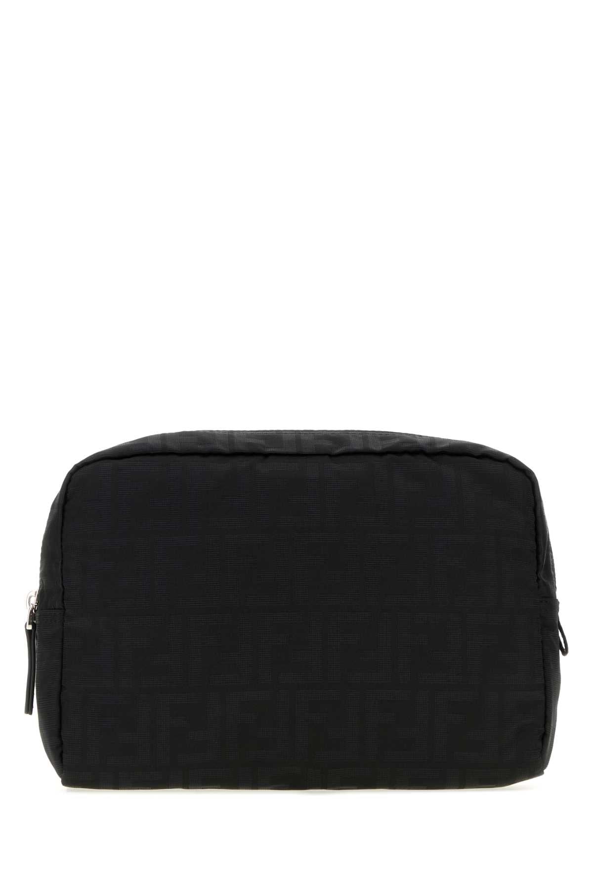Fendi Men Embroidered Fabric Medium Beauty Case FENDI