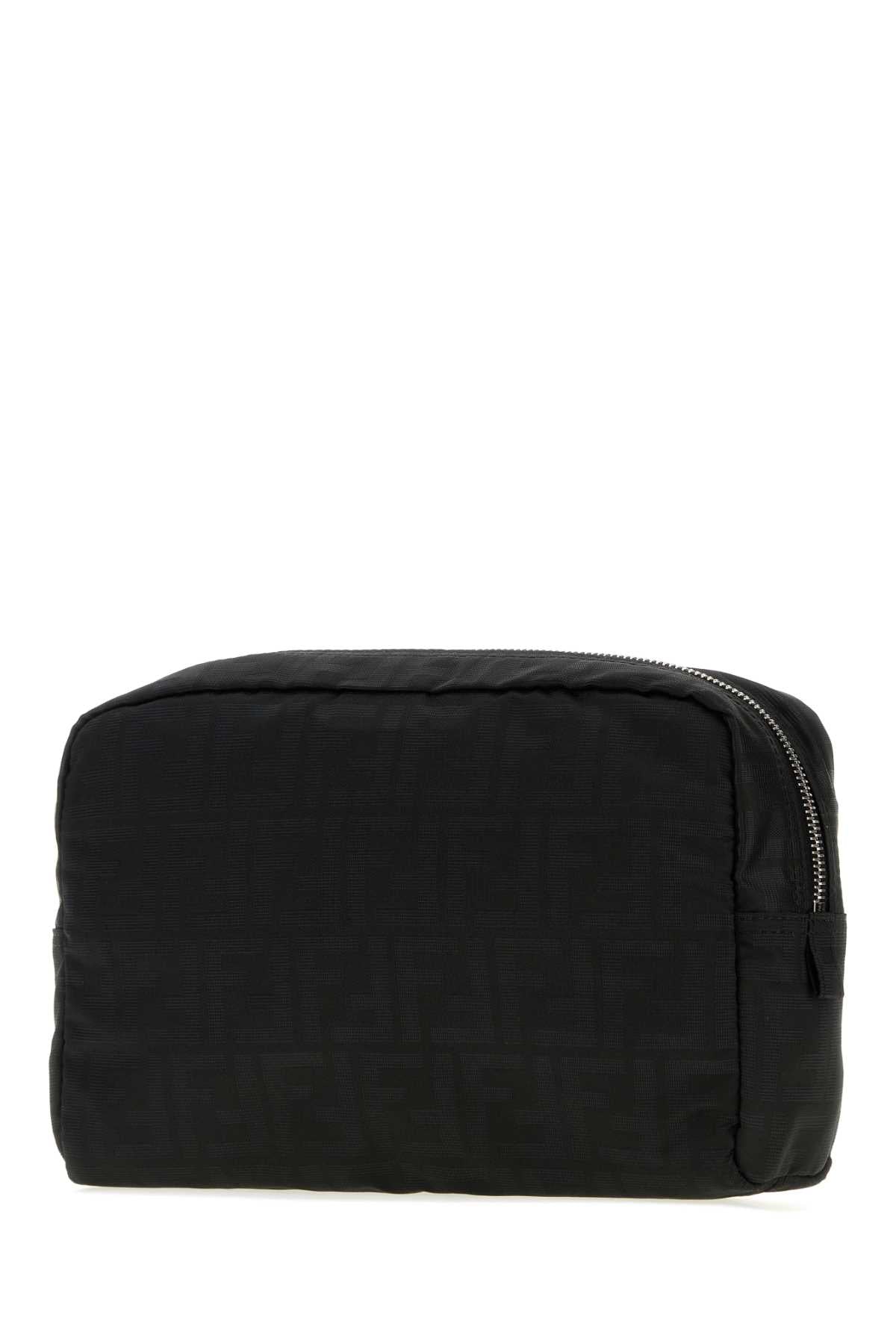 Fendi Men Embroidered Fabric Medium Beauty Case FENDI