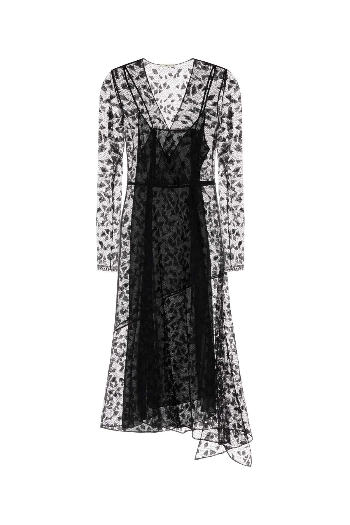 Fendi Women Black Lace Dress FENDI