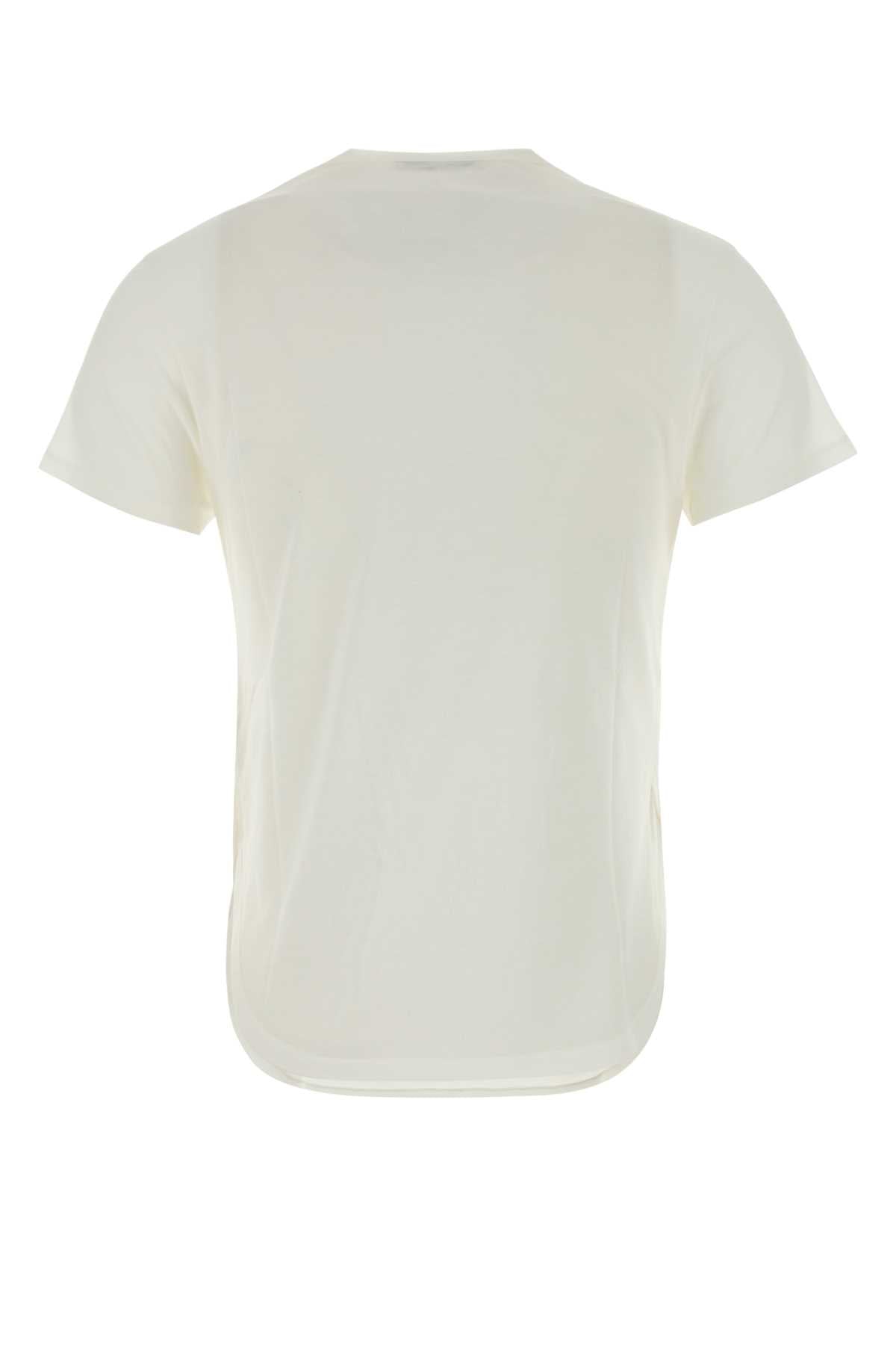 Fendi Women White Cotton T-Shirt FENDI