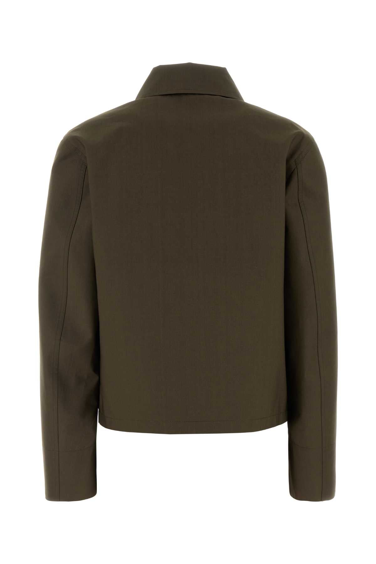 Fendi Women Army Green Drill Jacket FENDI