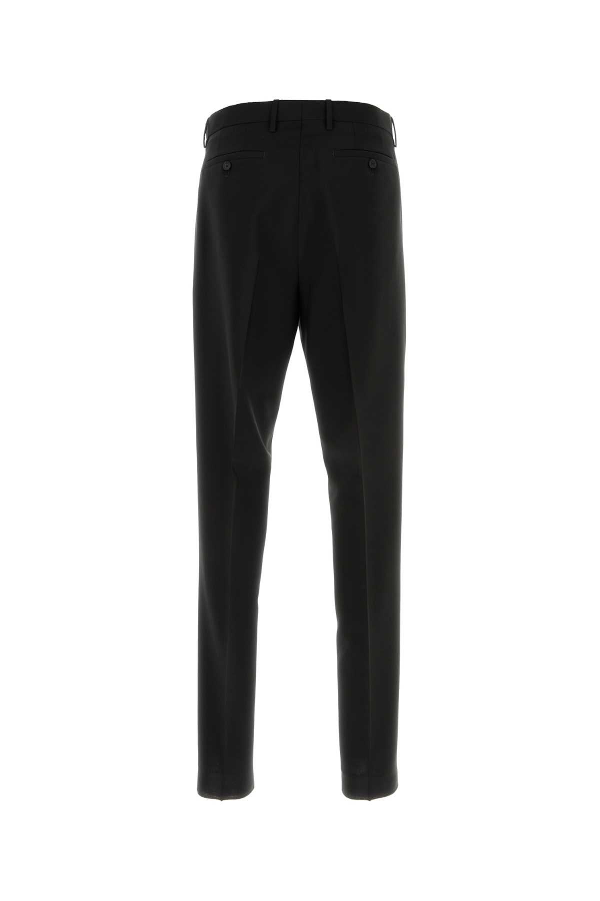 Fendi Men Black Mohair Blend Pant FENDI