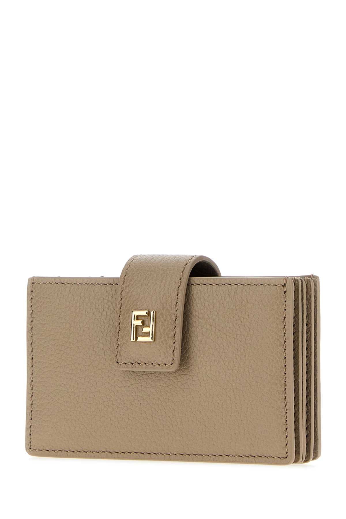 Fendi Women Dove Grey Card Holder FENDI