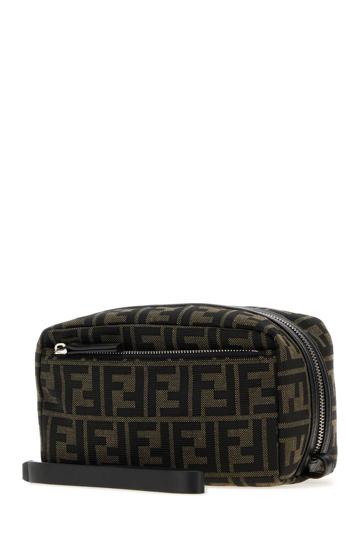 Fendi Men Embroidered Jacquard Small Beauty Case FENDI