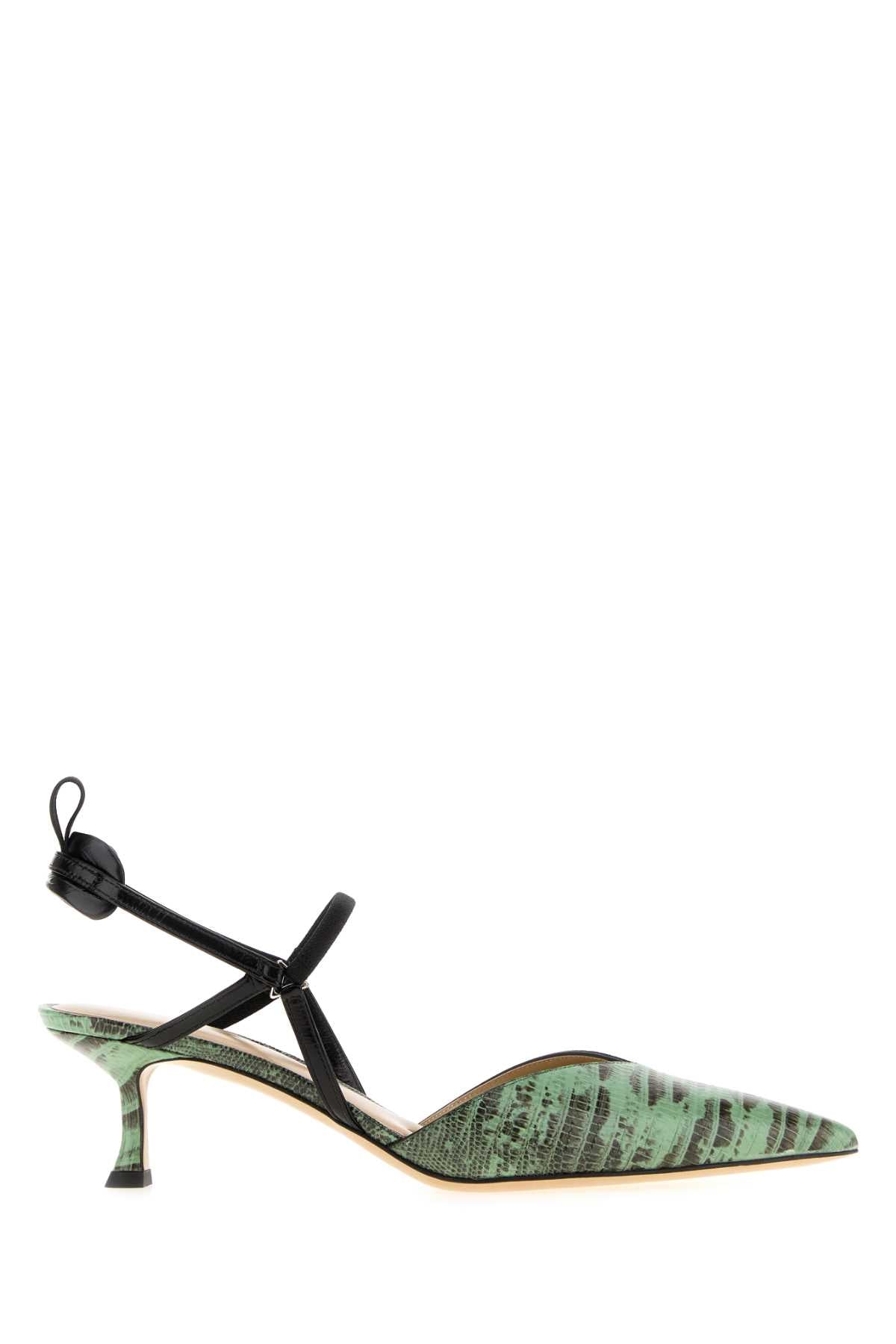 Fendi Women Printed Leather Very Colibrã¬ Pumps FENDI