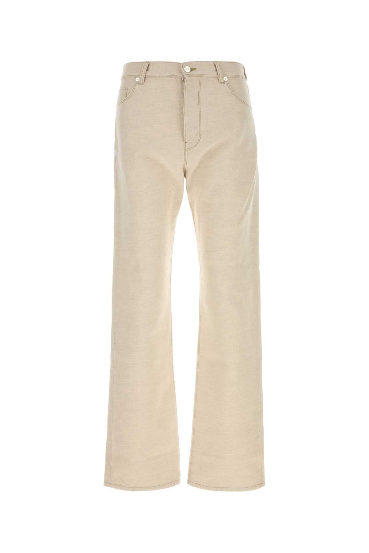 Fendi Men Sand Denim Jeans FENDI