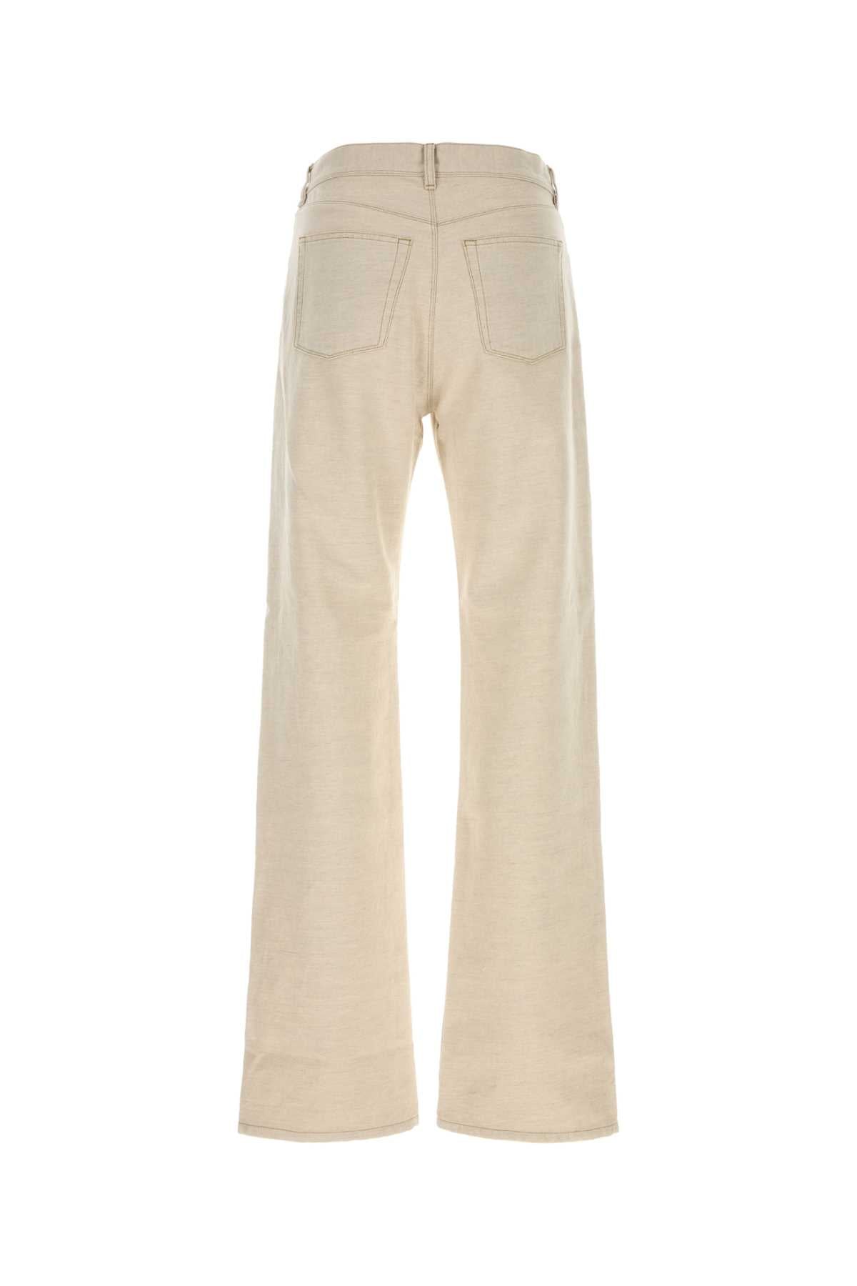 Fendi Men Sand Denim Jeans FENDI