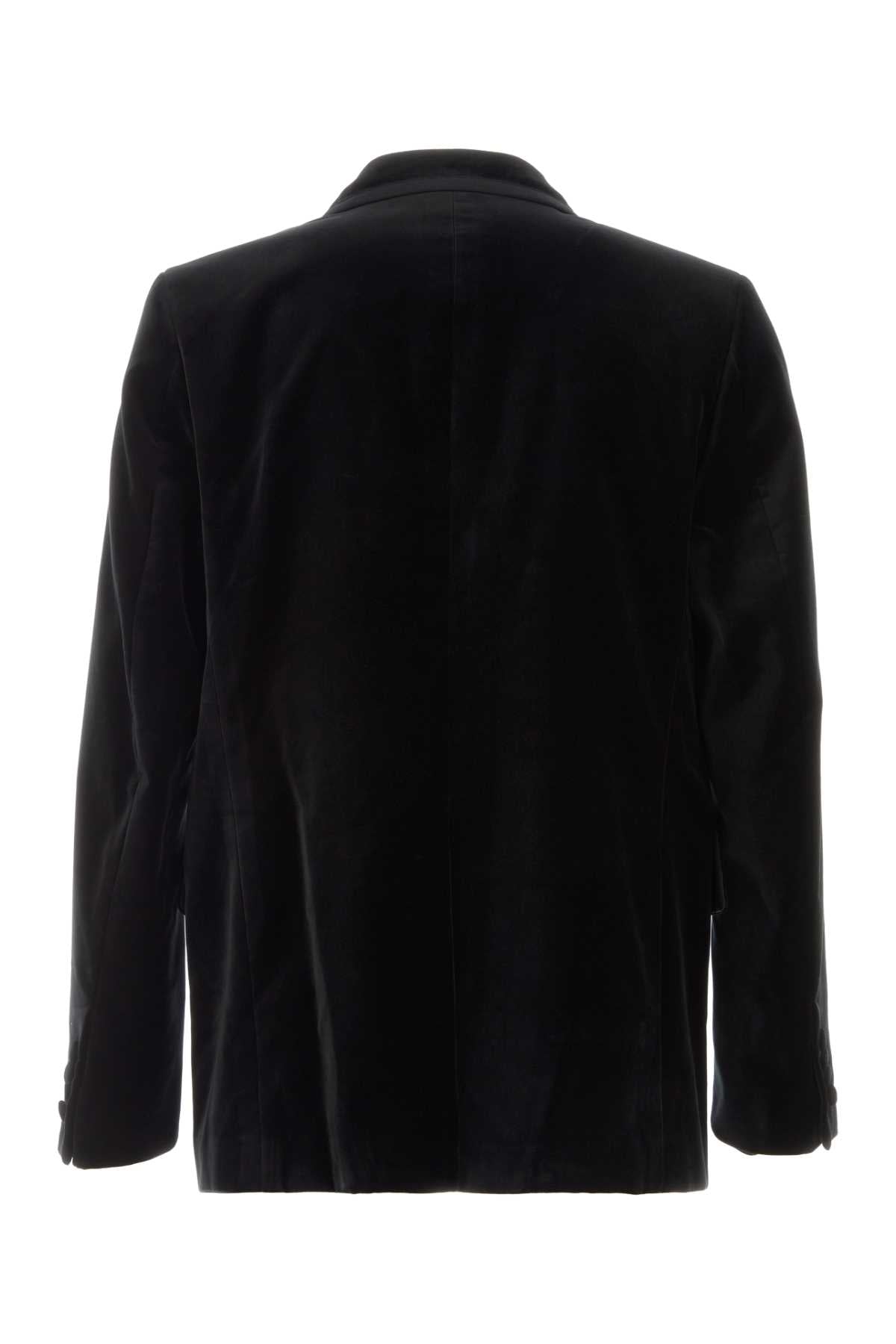 Fendi Men Black Velvet Blazer FENDI