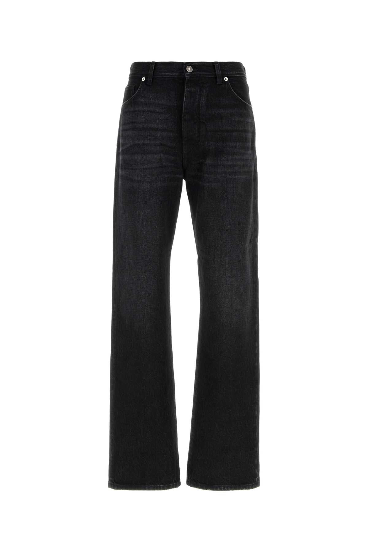Fendi Men Black Denim Jeans FENDI