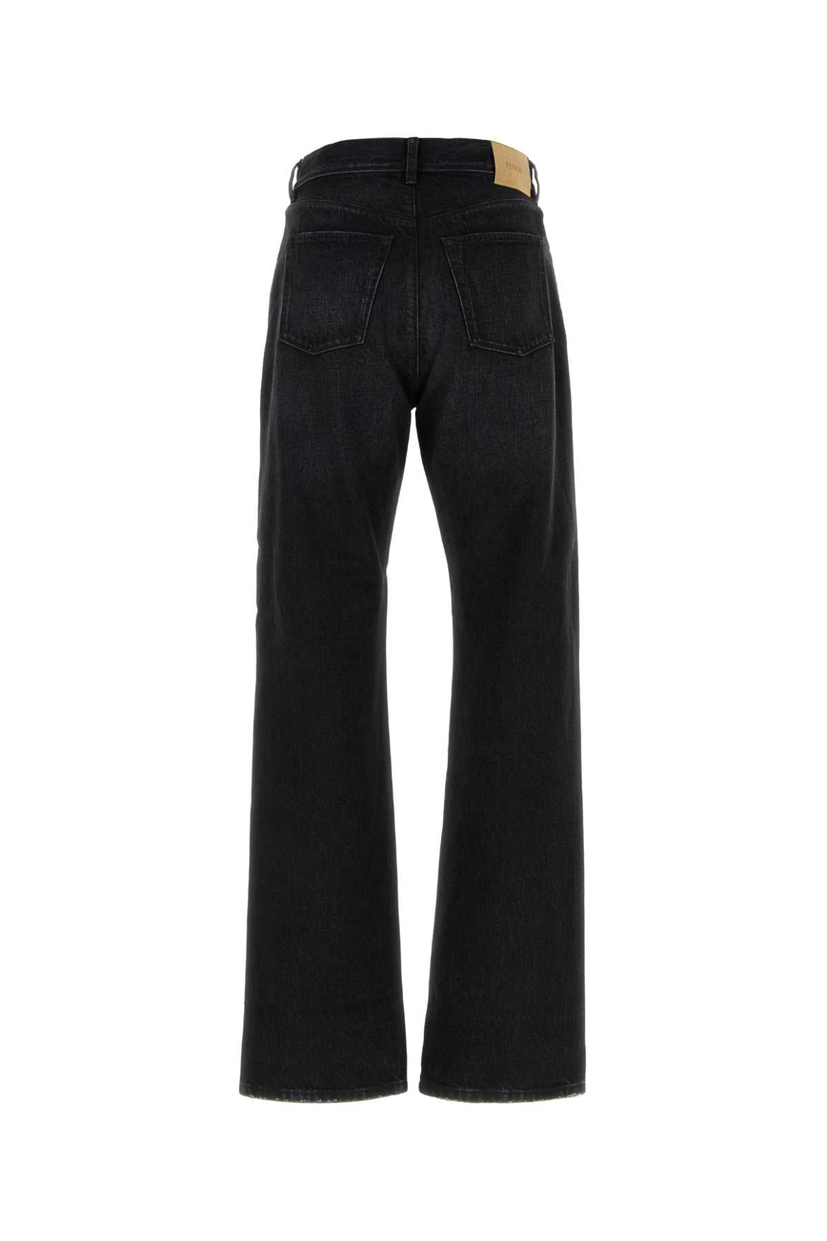 Fendi Men Black Denim Jeans FENDI