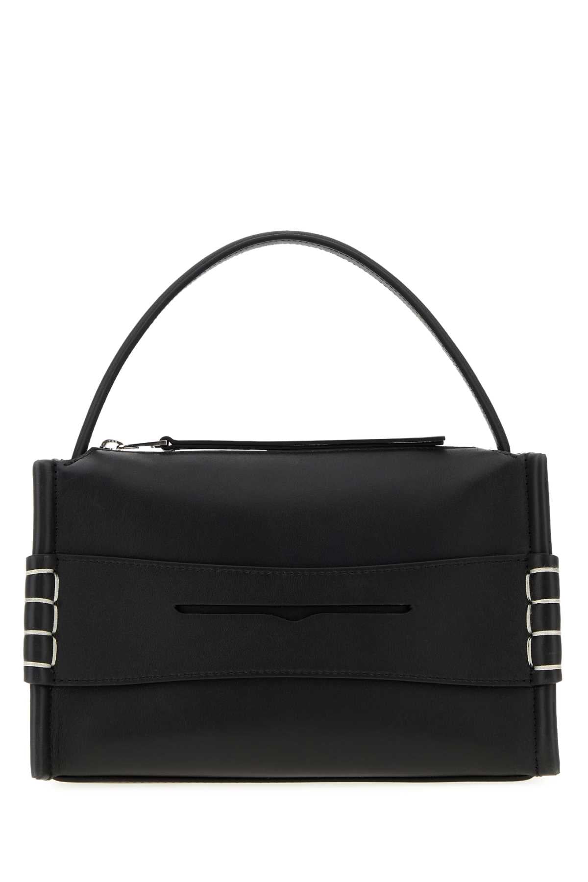 Jw Anderson Women Black Leather Small Loafer Handbag J.W. ANDERSON